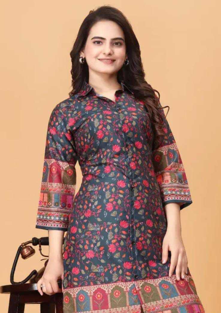 Ynf Reyon Cotton KESH552 76 Western Wears Wholesale Co-ord Set Manufacturer