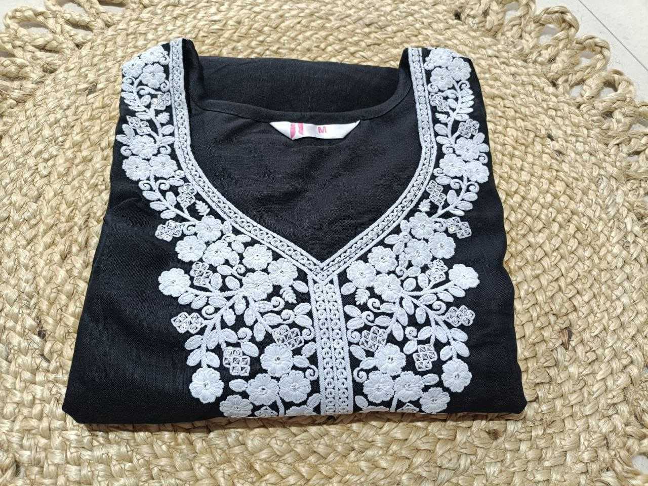 Ynf Reyon Cotton Kurti Wholesale Kurtis With Bottom Ladies Kurti Embroidered Kurtis Manufacturer
