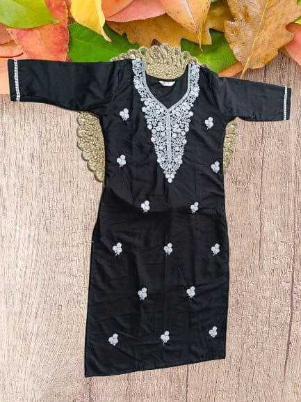 Ynf Reyon Cotton Kurti Wholesale Kurtis With Bottom Ladies Kurti Embroidered Kurtis Manufacturer