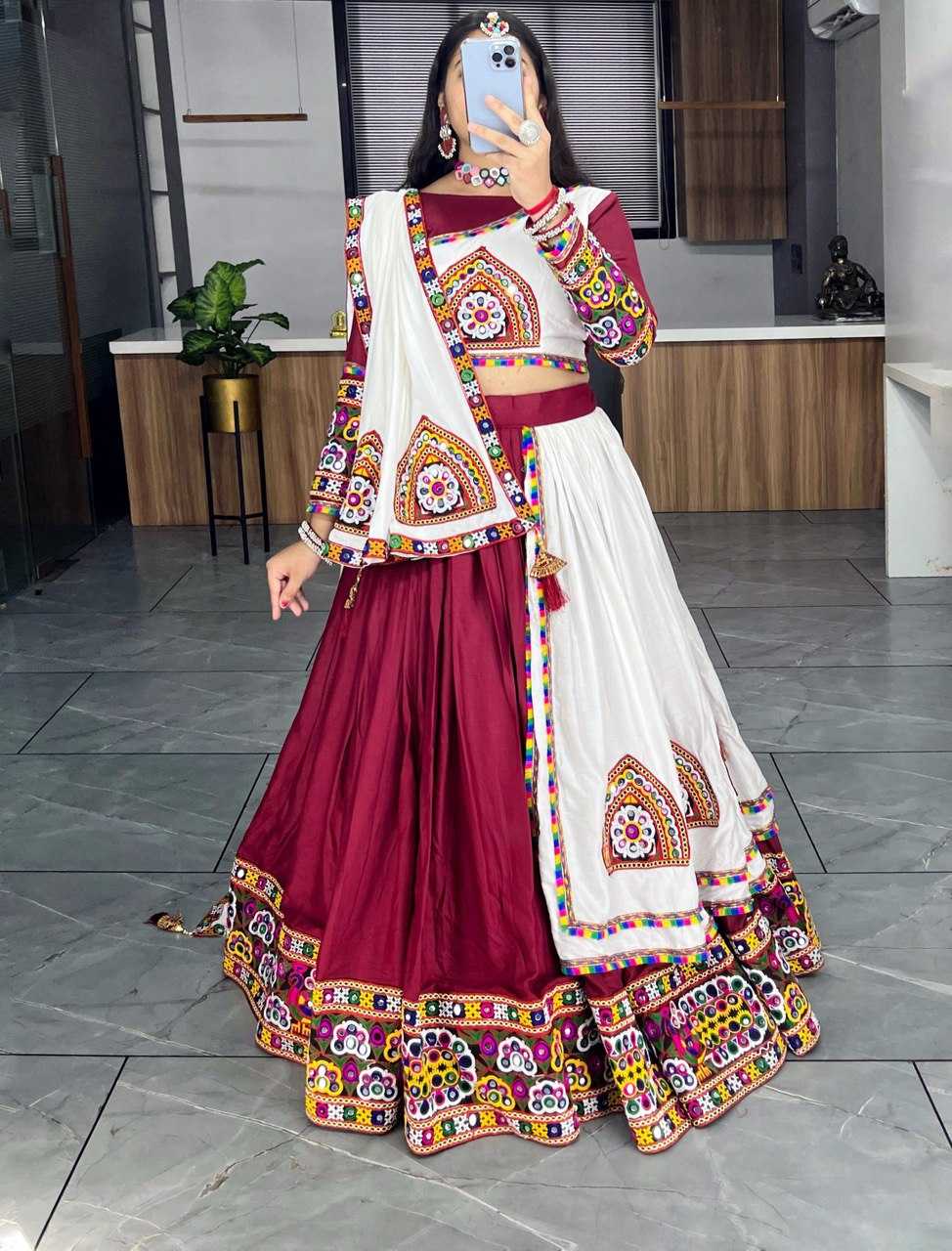 Ynf Reyon Cotton RIN119 8112 Festive Collections Wholesale Navratri Chaniya Choli Manufacturer