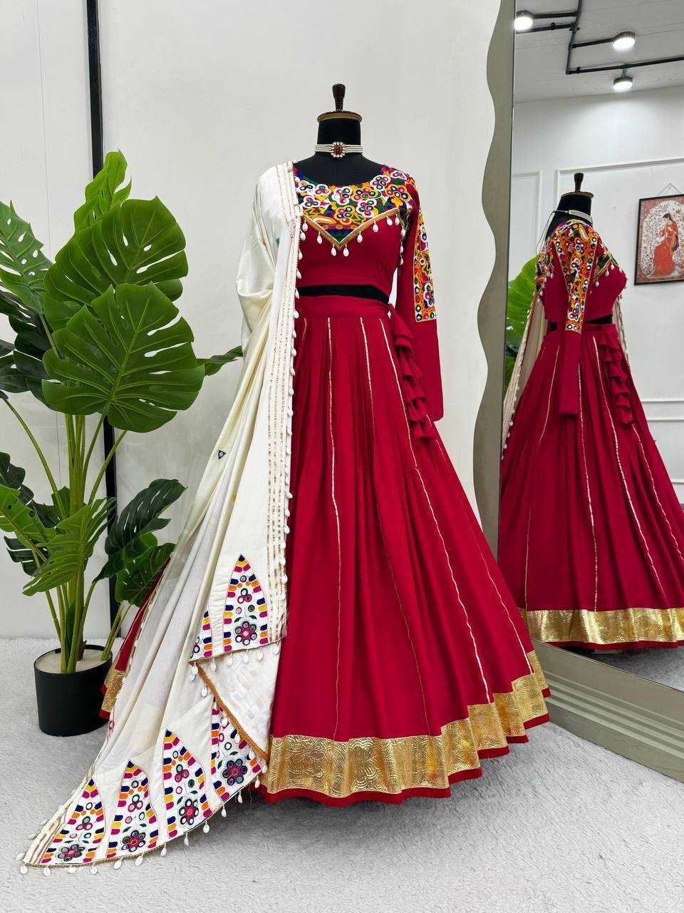 Ynf Reyon Cotton RIN162 297 Festive Collections Wholesale Navratri Chaniya Choli Manufacturer