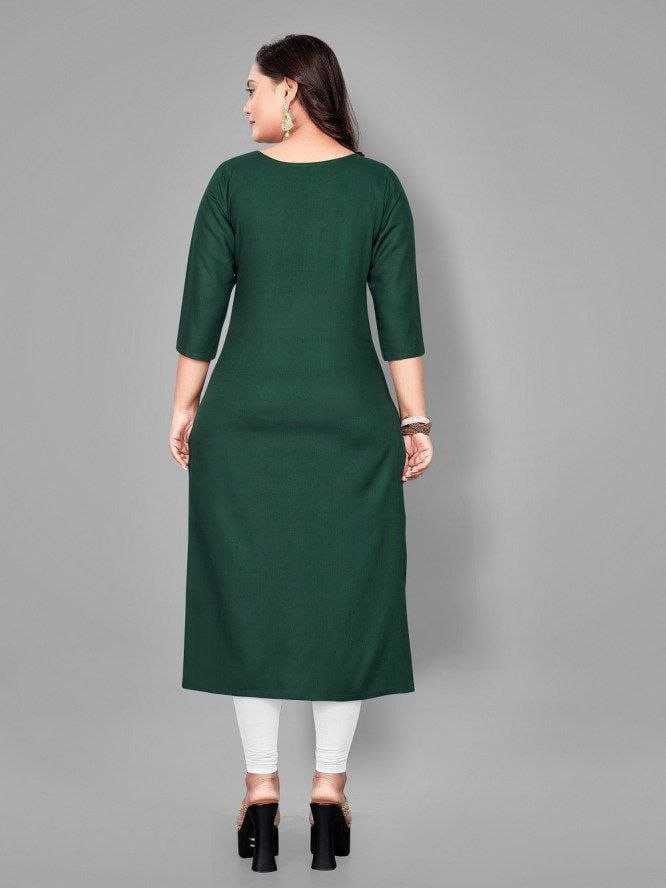 Ynf Reyon Cotton RIN220 SANIYA Kurti Wholesale Casual Kurtis Workwear Kurtis Embroidered Kurtis Manufacturer