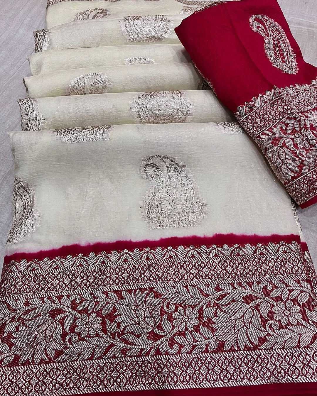 Ynf Russian Silk KESH484 VARMALA Silk Sarees Festive Collections Wholesale Designer Silk Sarees Zari Border Silk Sarees Onam Collections Manufacturer