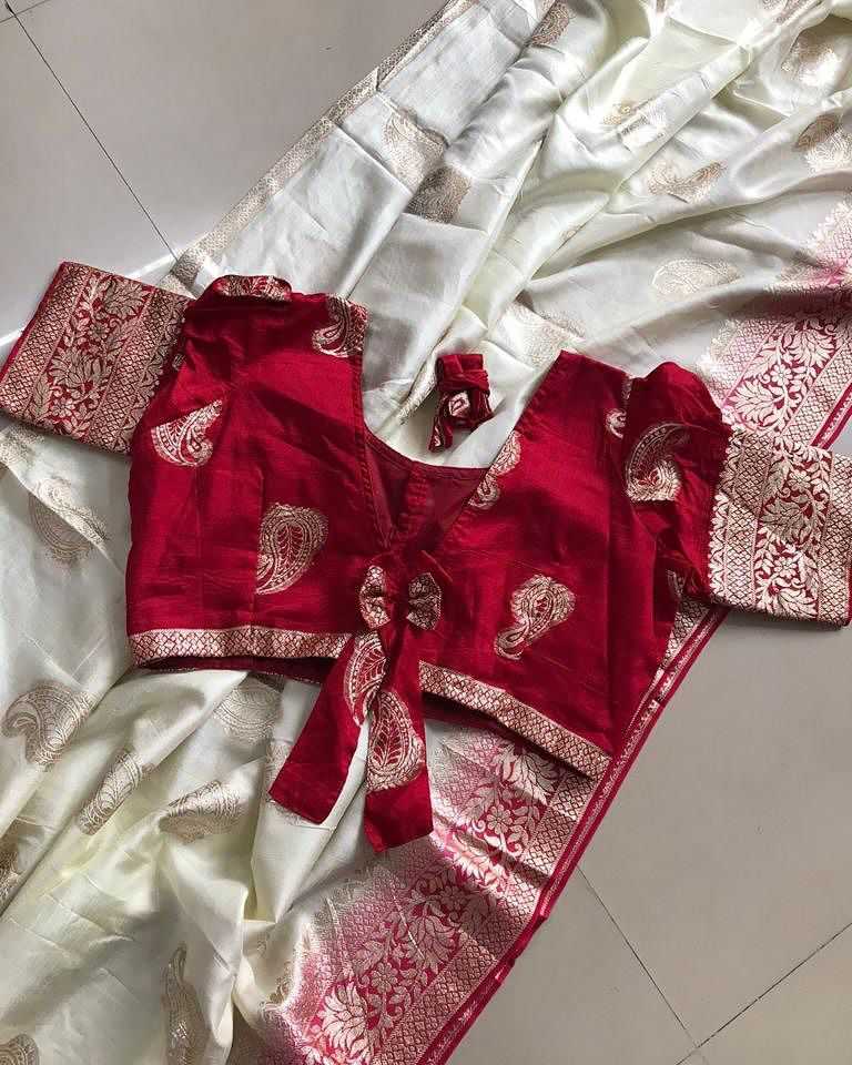 Ynf Russian Silk KESH484 VARMALA Silk Sarees Festive Collections Wholesale Designer Silk Sarees Zari Border Silk Sarees Onam Collections Manufacturer
