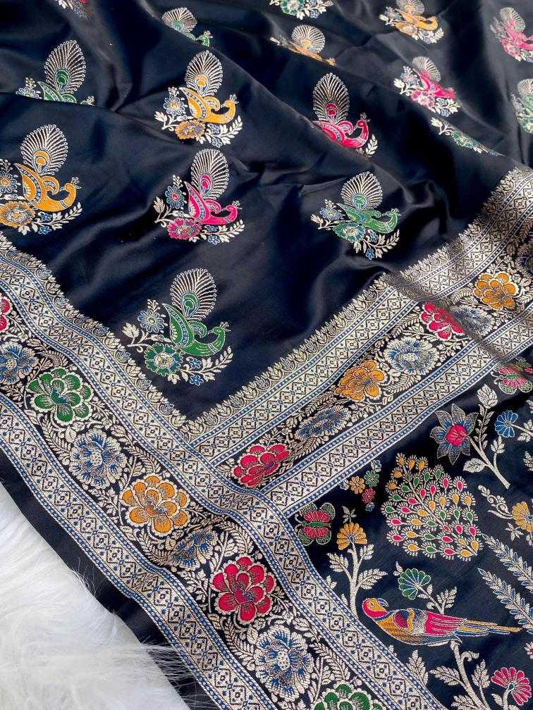 Ynf Satin KESH249 Satin Mor Sarees Wholesale Designer Sarees Fancy Sarees Satin Sarees Manufacturer