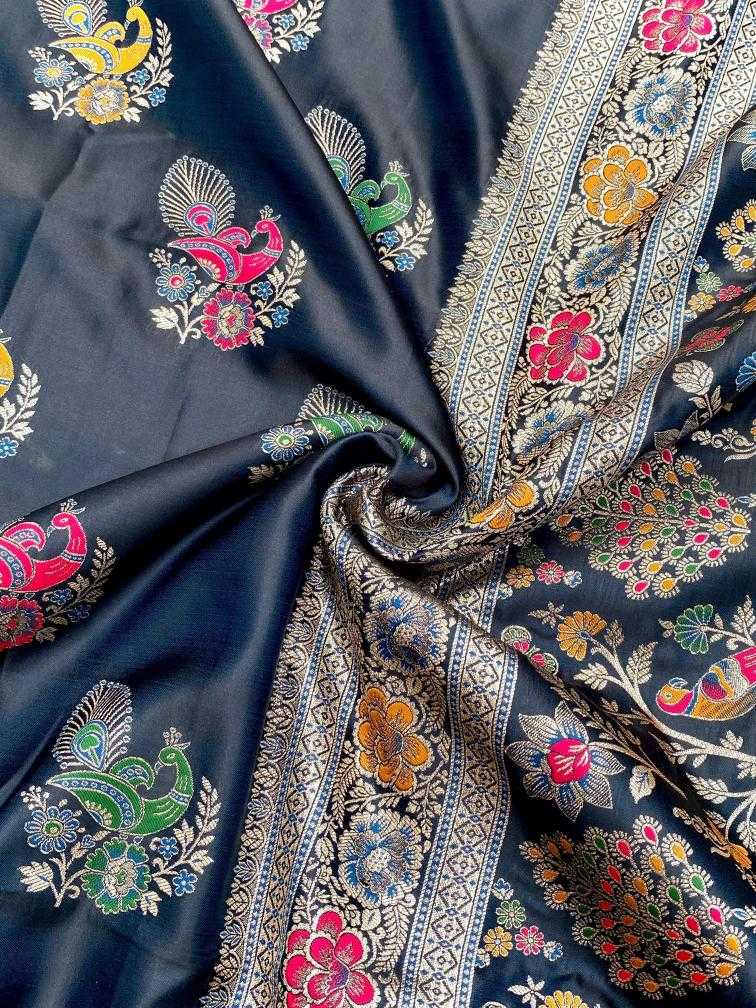 Ynf Satin KESH249 Satin Mor Sarees Wholesale Designer Sarees Fancy Sarees Satin Sarees Manufacturer