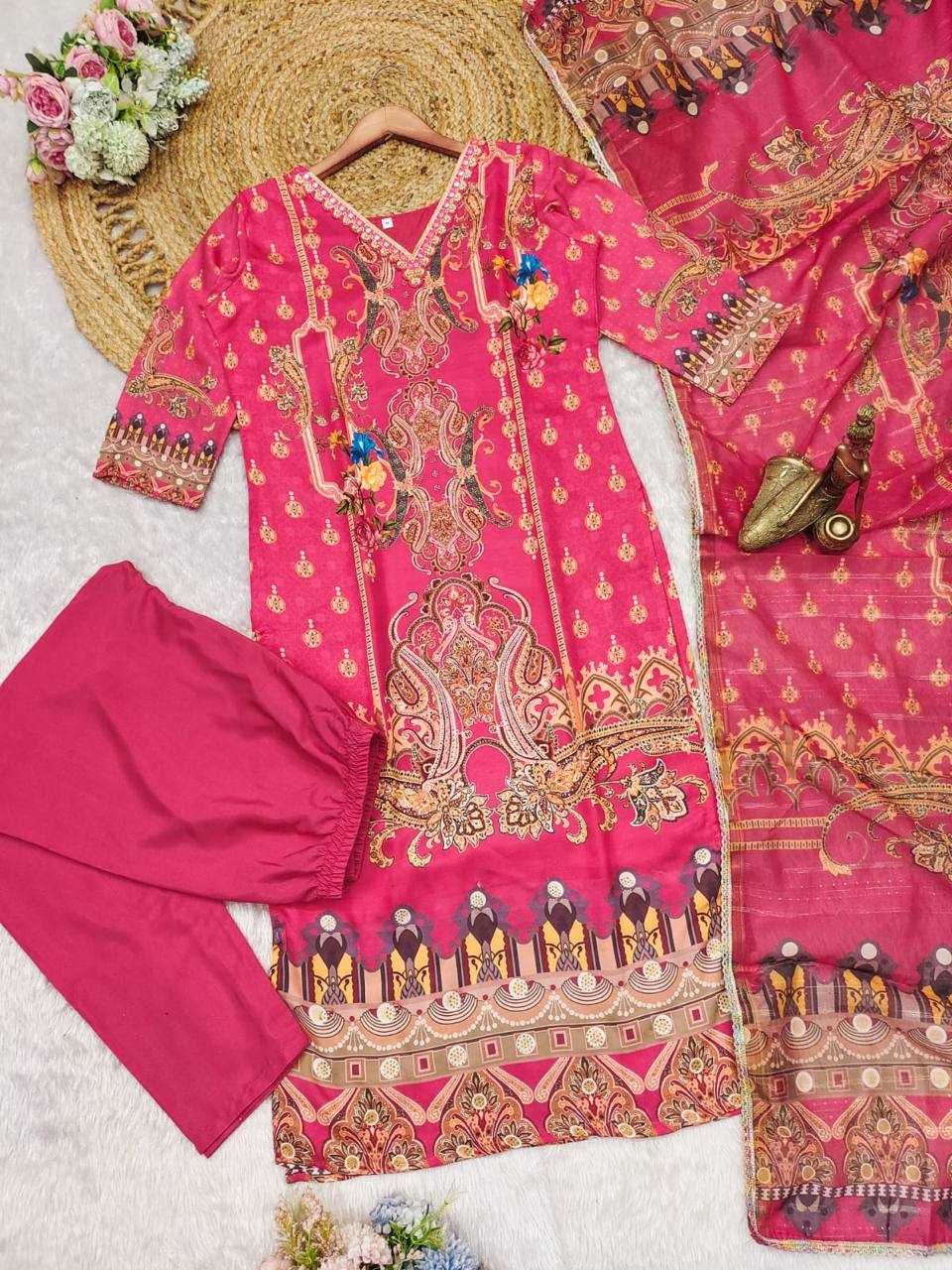 Ynf Satin KESH501 famina Suits & Dresses Wholesale Ladies Suits Party wear suits Designer Suits Manufacturer