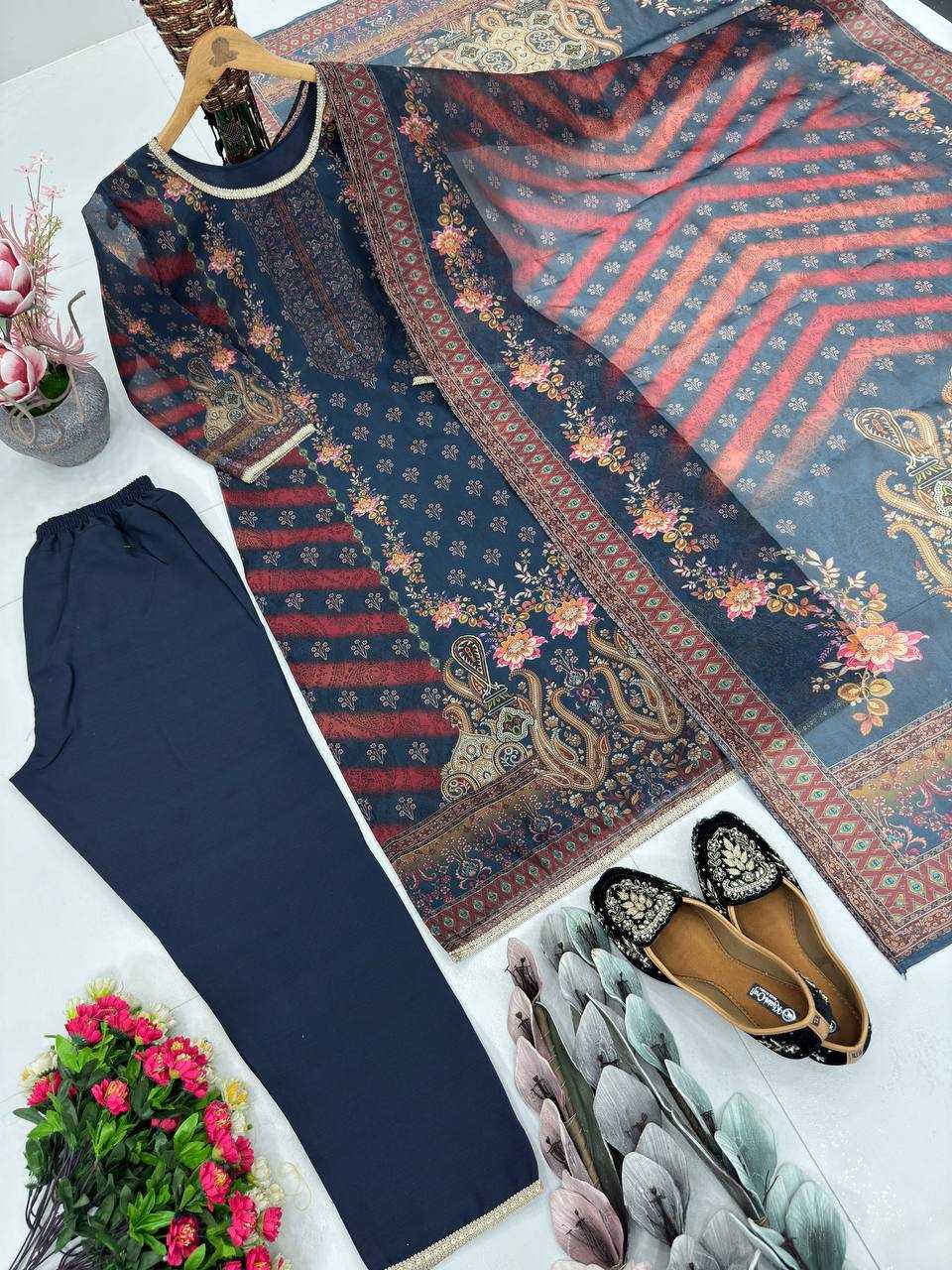 Ynf Satin KESH512 221 Islamic Clothing Wholesale Pakistani Suits Manufacturer