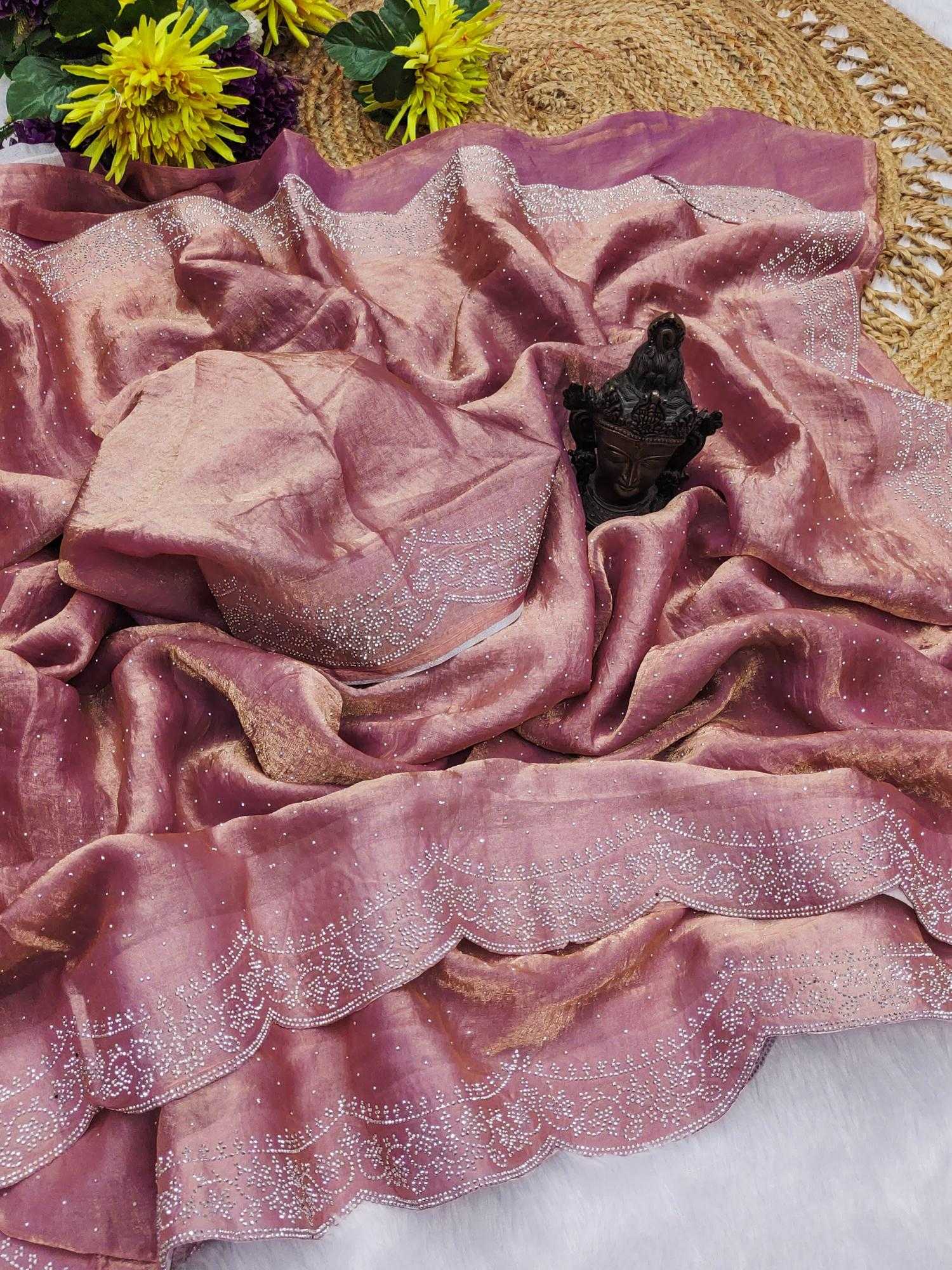 Ynf Satin RIN118 WESTERN Sarees Wholesale Designer Sarees Swarovski Sarees Satin Sarees Manufacturer