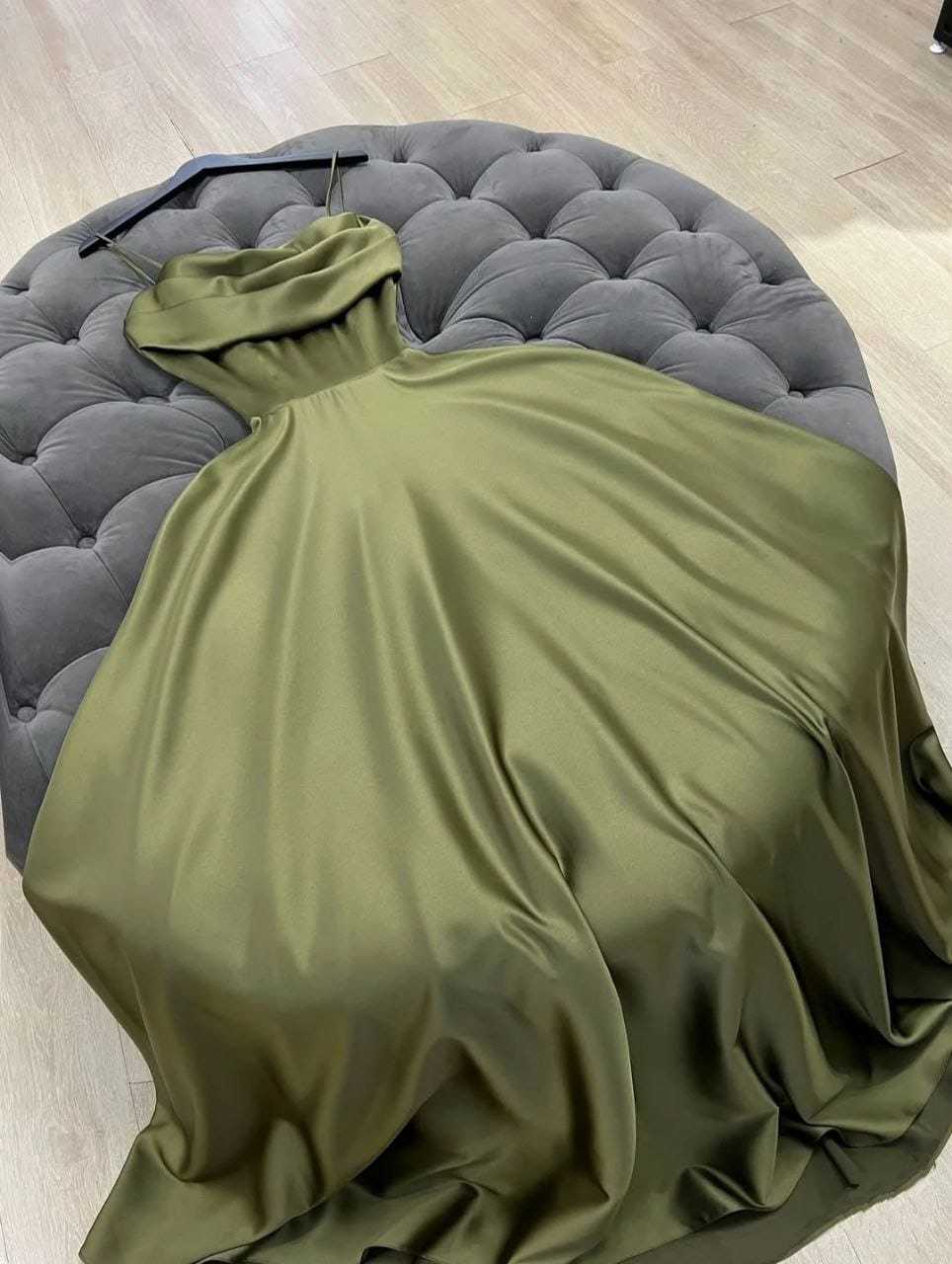 Ynf Satin RIN157 2152 Gowns Plus Size Collections Wholesale Party Gowns Designer Gowns Satin Gowns Manufacturer