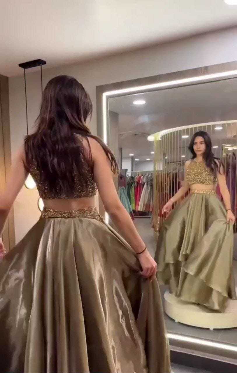 Ynf Satin RIN157 5266 Lehengas Plus Size Collections Wholesale Wedding Lehenga Net Fancy Lehenga Satin Lehenga Manufacturer