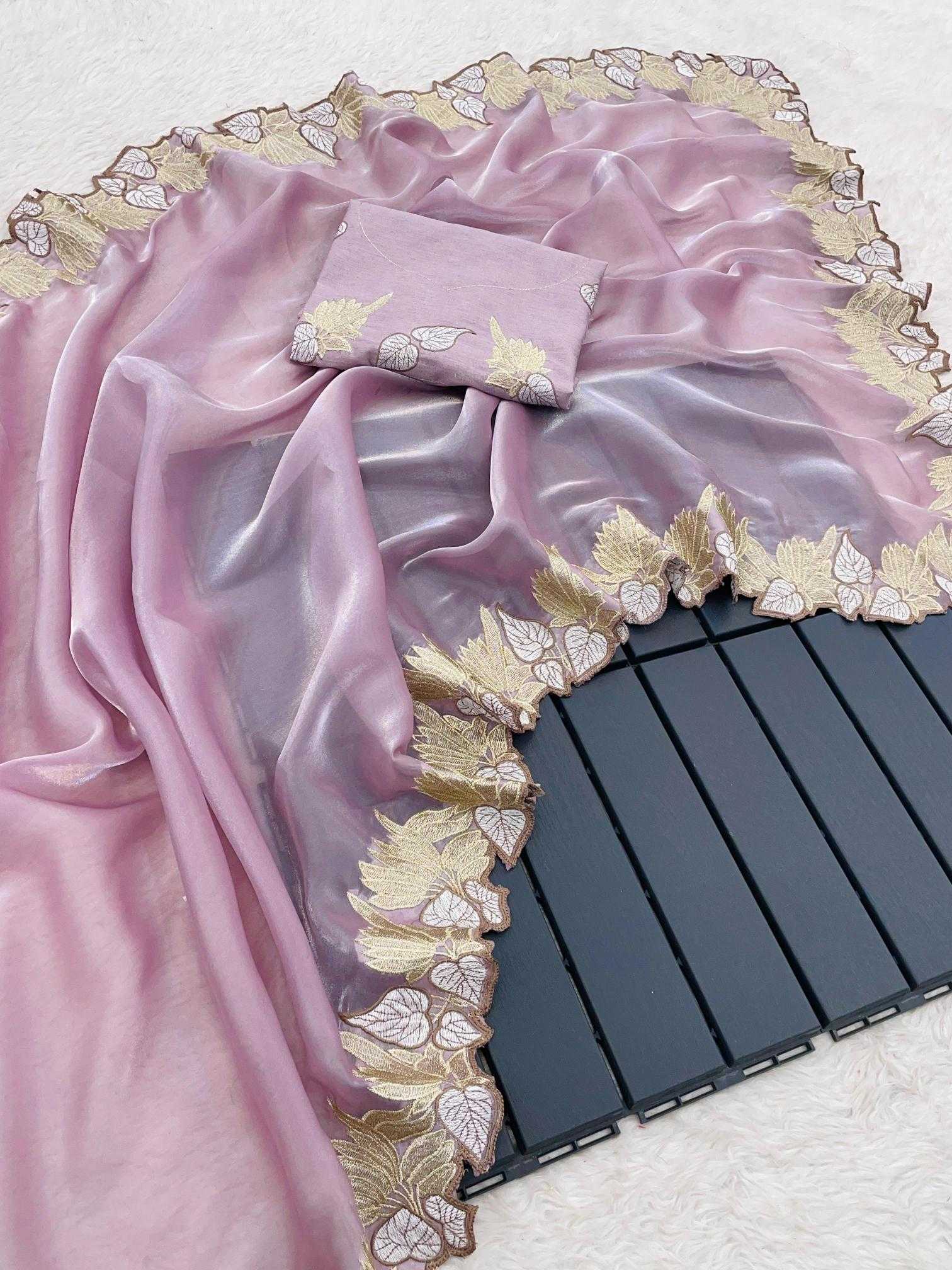 Ynf Satin RIN164 CROSS Sarees Wholesale Jimmy Choo Sarees Organza Sarees Satin Sarees Manufacturer