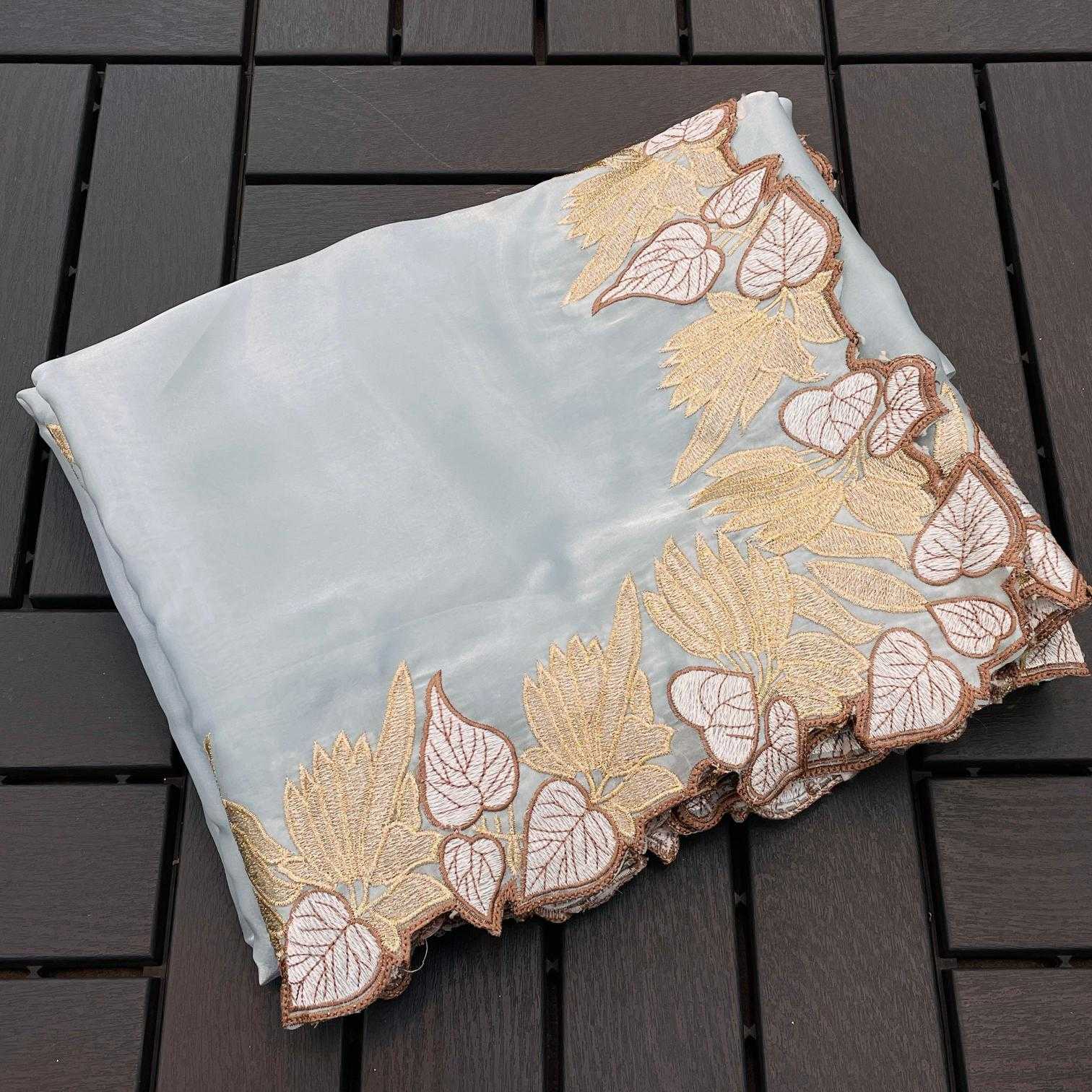 Ynf Satin RIN164 CROSS Sarees Wholesale Jimmy Choo Sarees Organza Sarees Satin Sarees Manufacturer