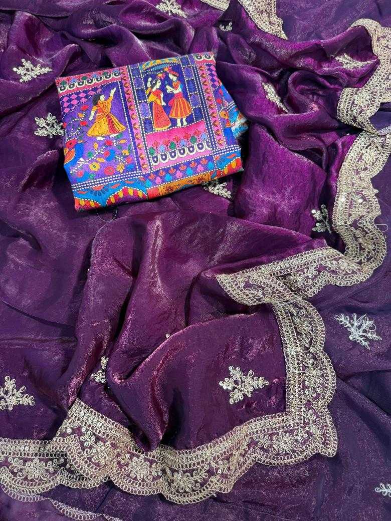 Ynf Satin RIN164 exclusive Sarees Wedding Collections Wholesale Printed Sarees Sequence Sarees Satin Sarees Manufacturer
