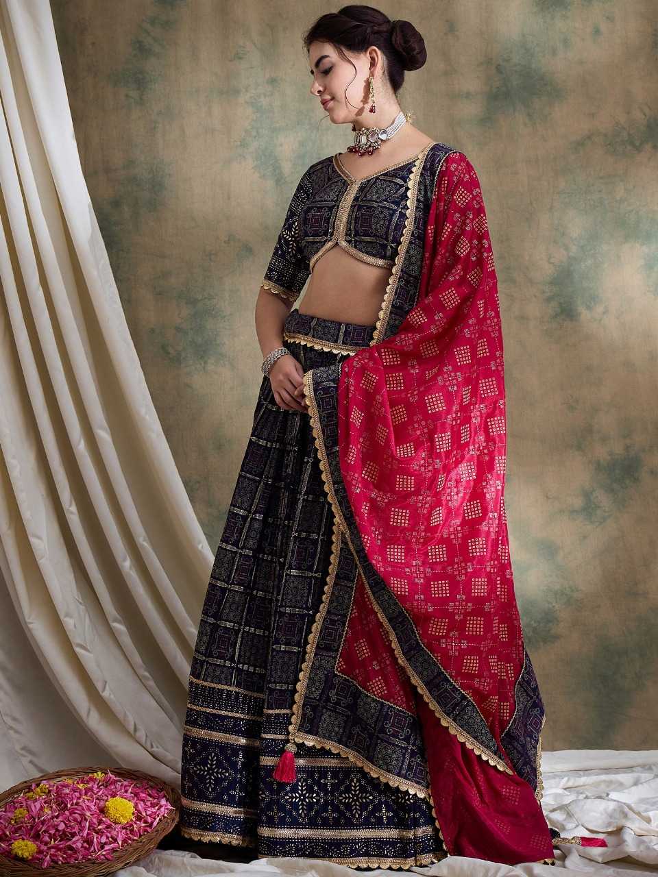 Ynf Satin RIN197 3113 Lehengas Wholesale Designer Lehenga Fancy Lehenga Bridal Lehenga Manufacturer