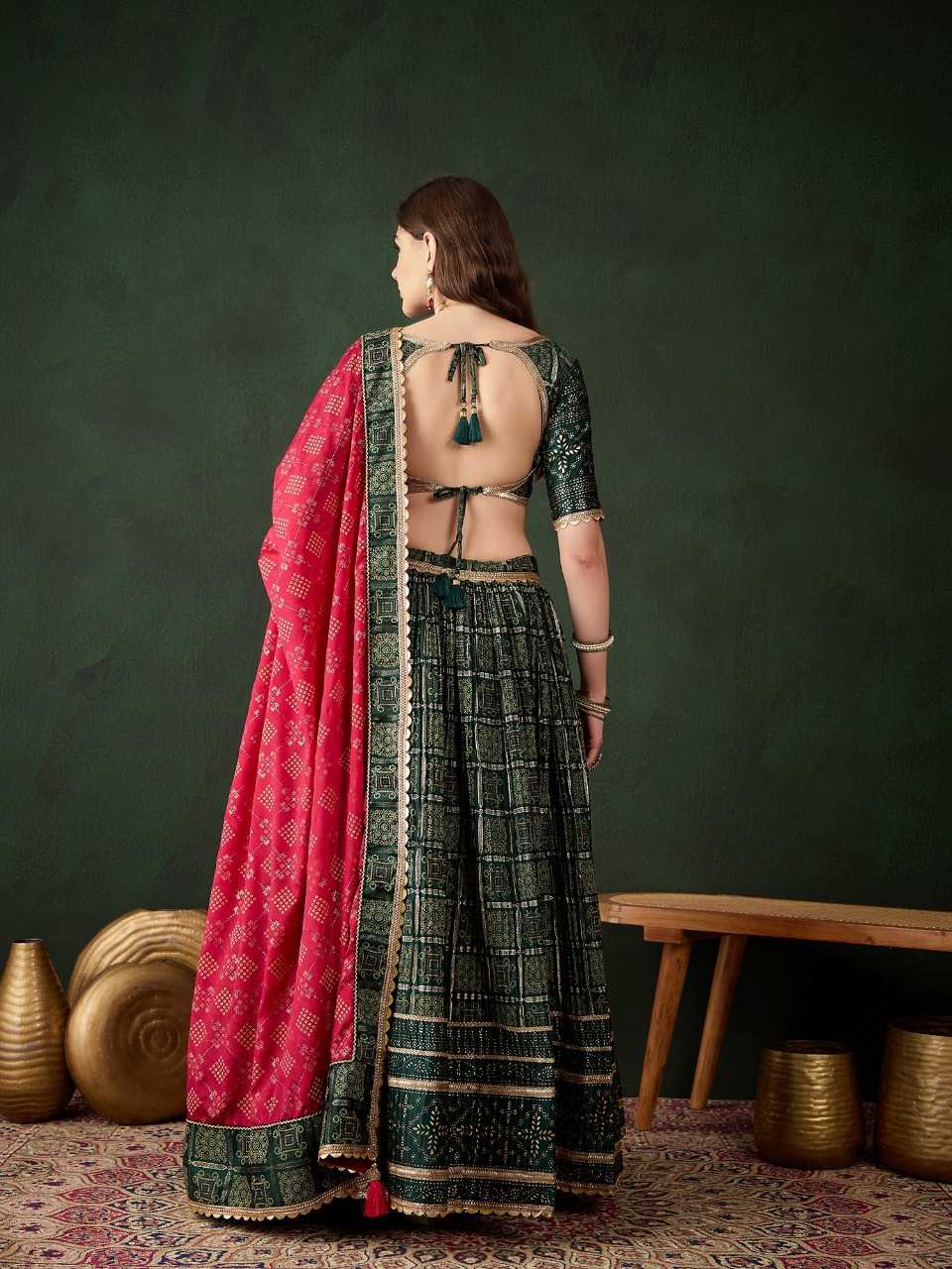 Ynf Satin RIN197 3113 Lehengas Wholesale Designer Lehenga Fancy Lehenga Bridal Lehenga Manufacturer