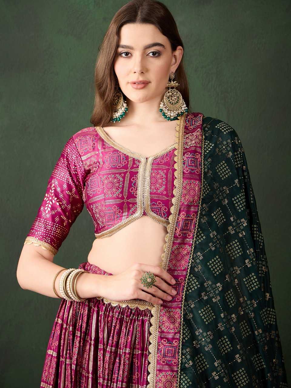 Ynf Satin RIN197 3113 Lehengas Wholesale Designer Lehenga Fancy Lehenga Bridal Lehenga Manufacturer