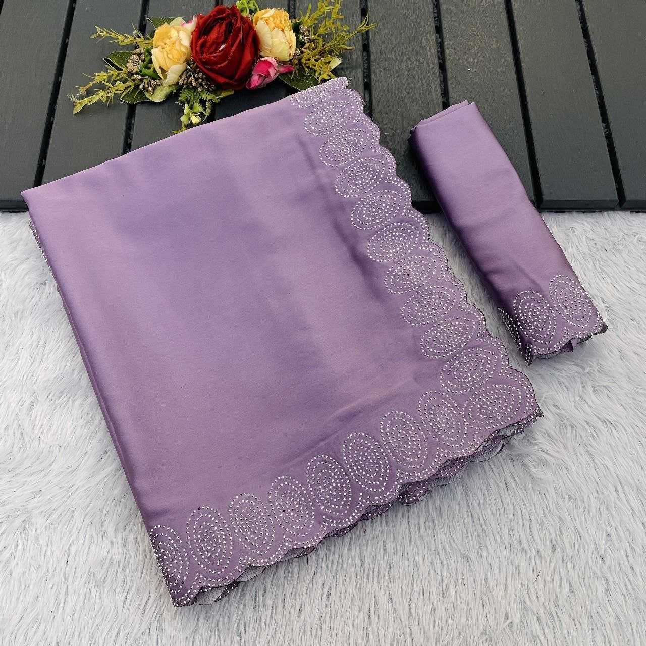 Ynf Satin RIN216 shrusti Sarees Wholesale Party Wear Sarees Fancy Sarees Lace Border Sarees Manufacturer