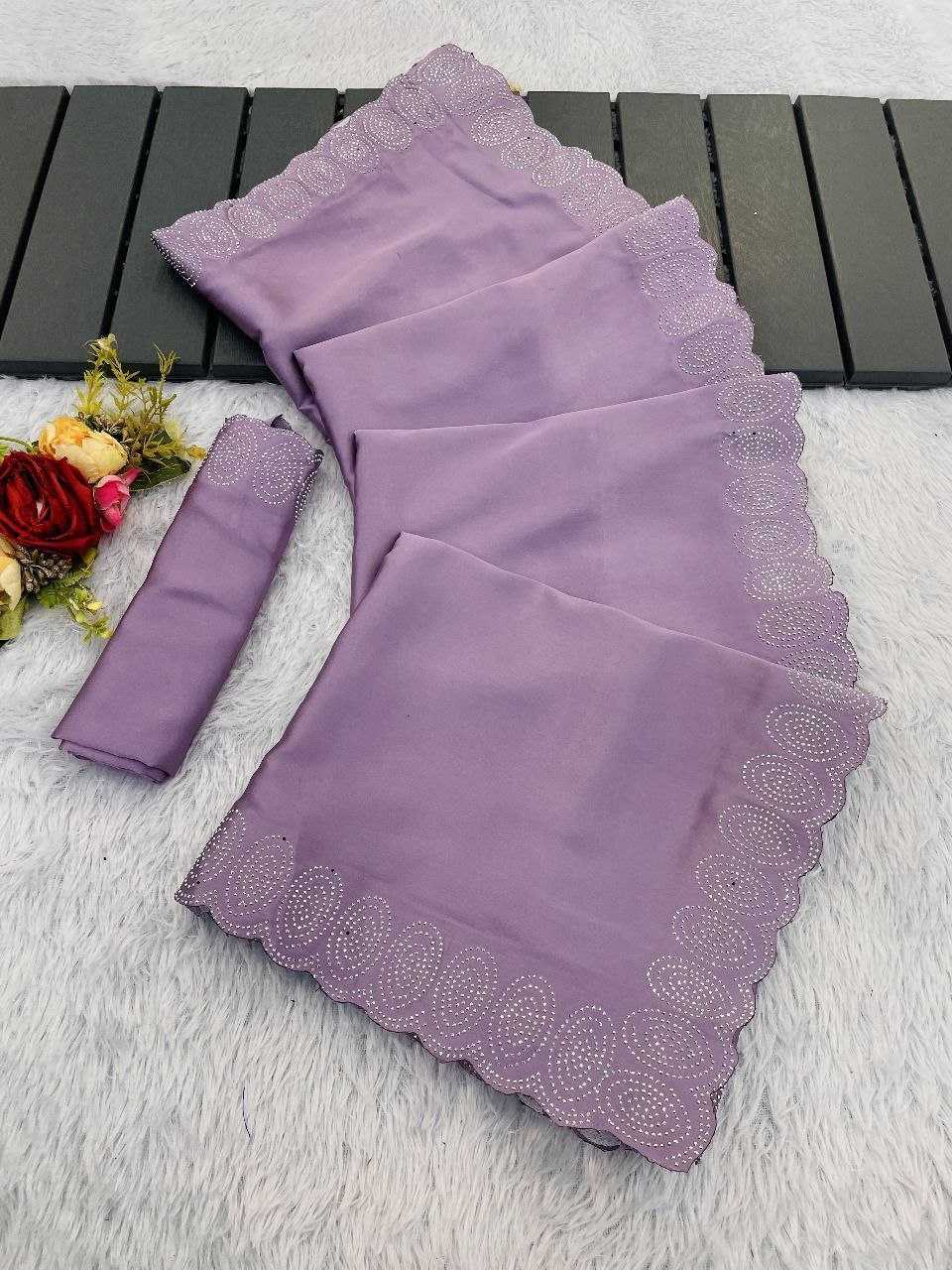 Ynf Satin RIN216 shrusti Sarees Wholesale Party Wear Sarees Fancy Sarees Lace Border Sarees Manufacturer