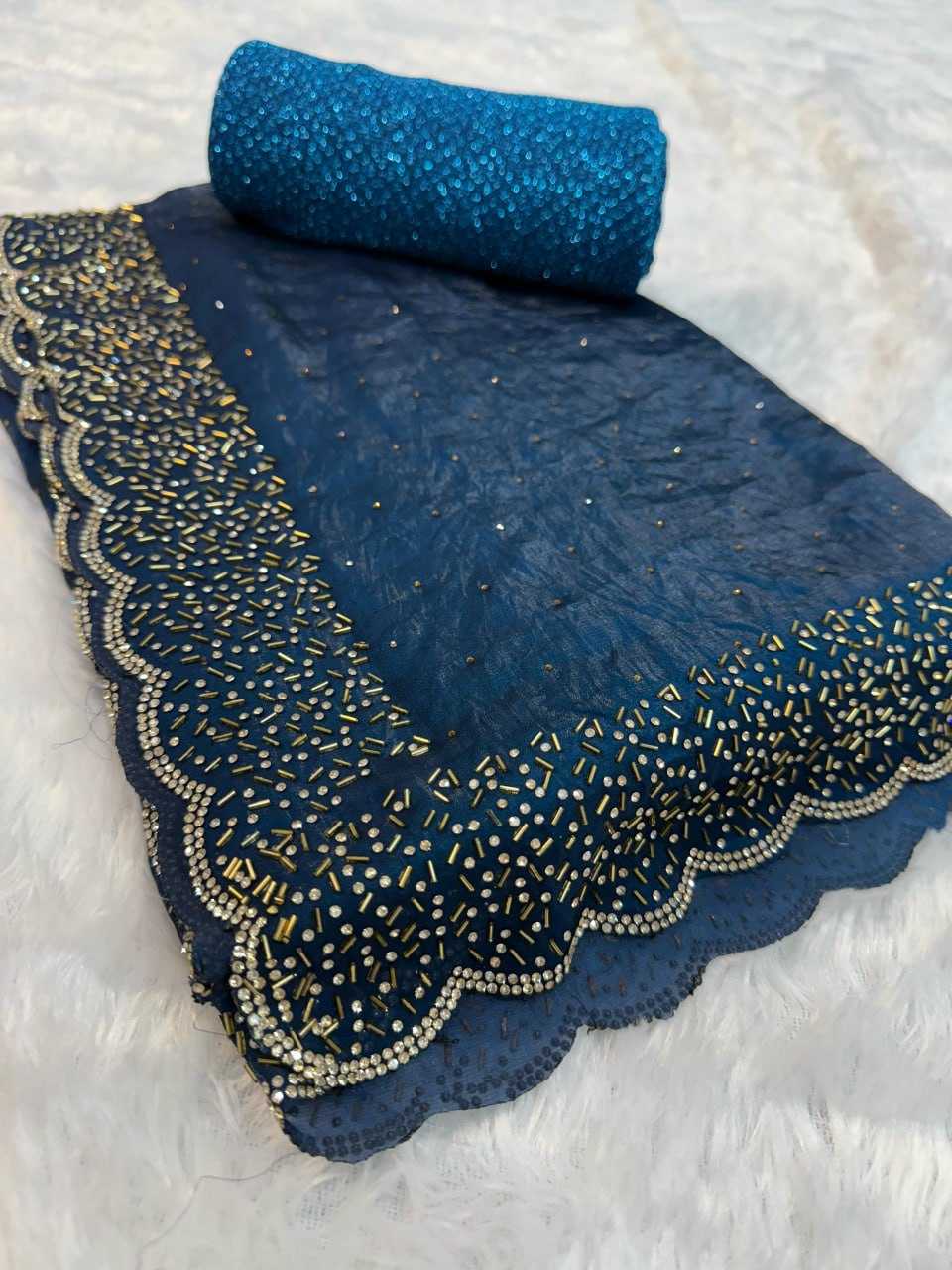 Ynf Satin RIN222 VD-HIRVA Sarees Wholesale Designer Sarees Zari Sarees Satin Sarees Manufacturer
