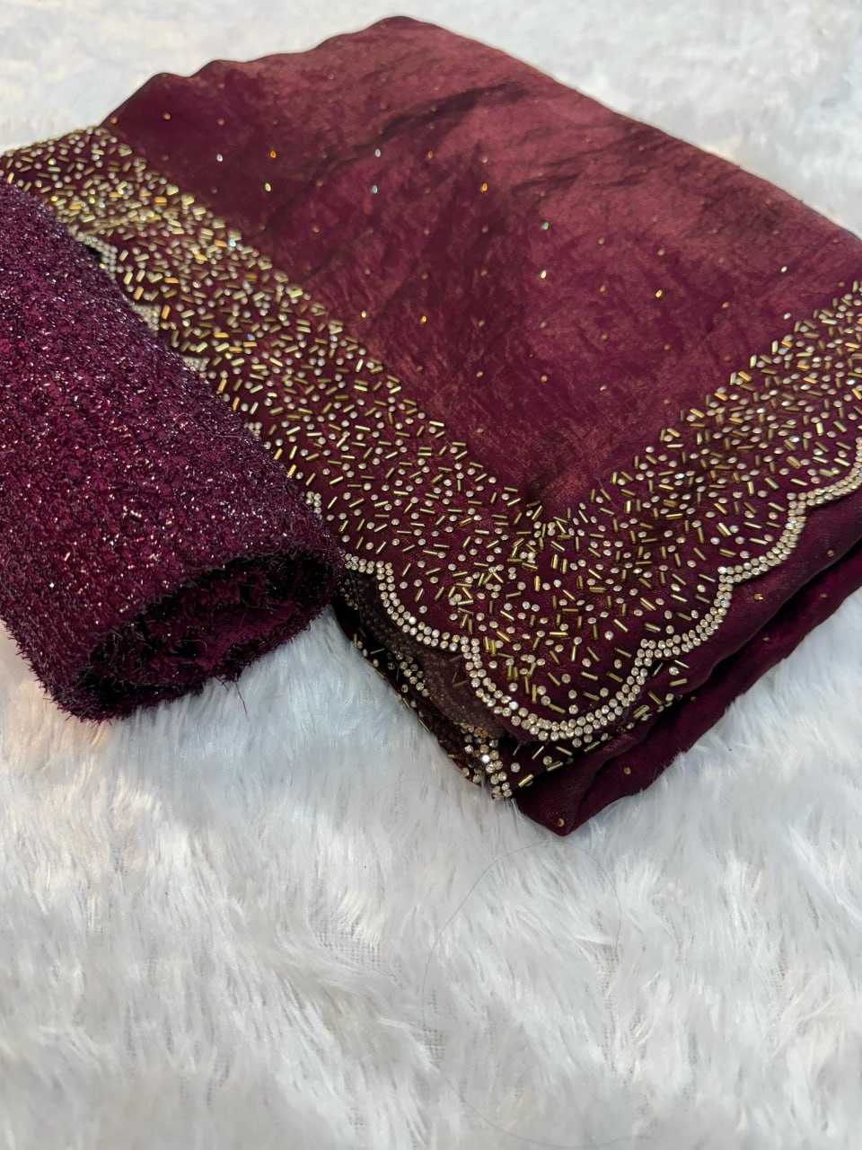 Ynf Satin RIN222 VD-HIRVA Sarees Wholesale Designer Sarees Zari Sarees Satin Sarees Manufacturer