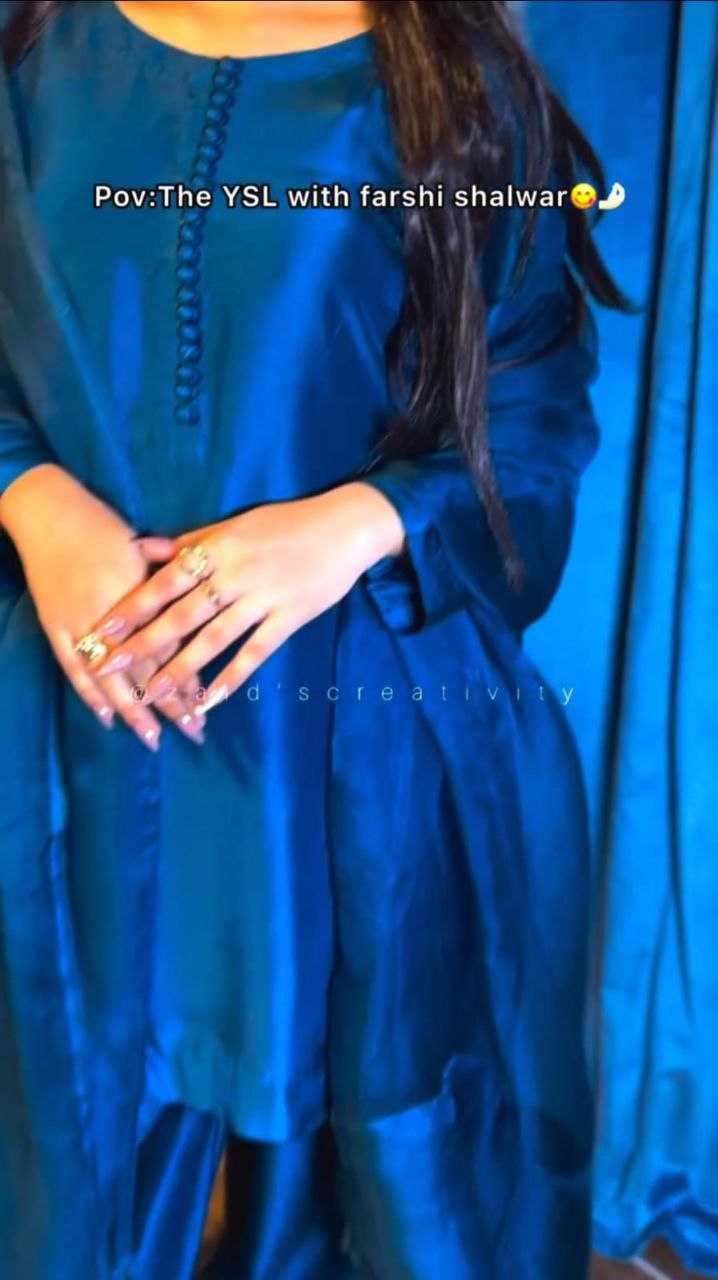 Ynf Satin Silk KESH516 9280 Suits & Dresses Western Wears Festive Collections Wholesale Ladies Salwar Suits Ladies Silk Suit Party wear suits Manufacturer