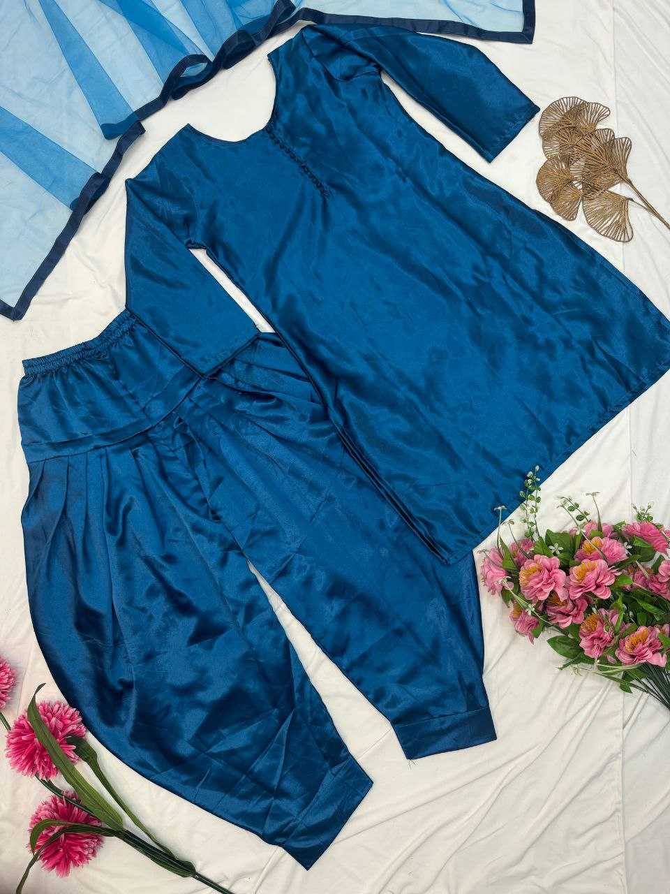 Ynf Satin Silk KESH516 9280 Suits & Dresses Western Wears Festive Collections Wholesale Ladies Salwar Suits Ladies Silk Suit Party wear suits Manufacturer