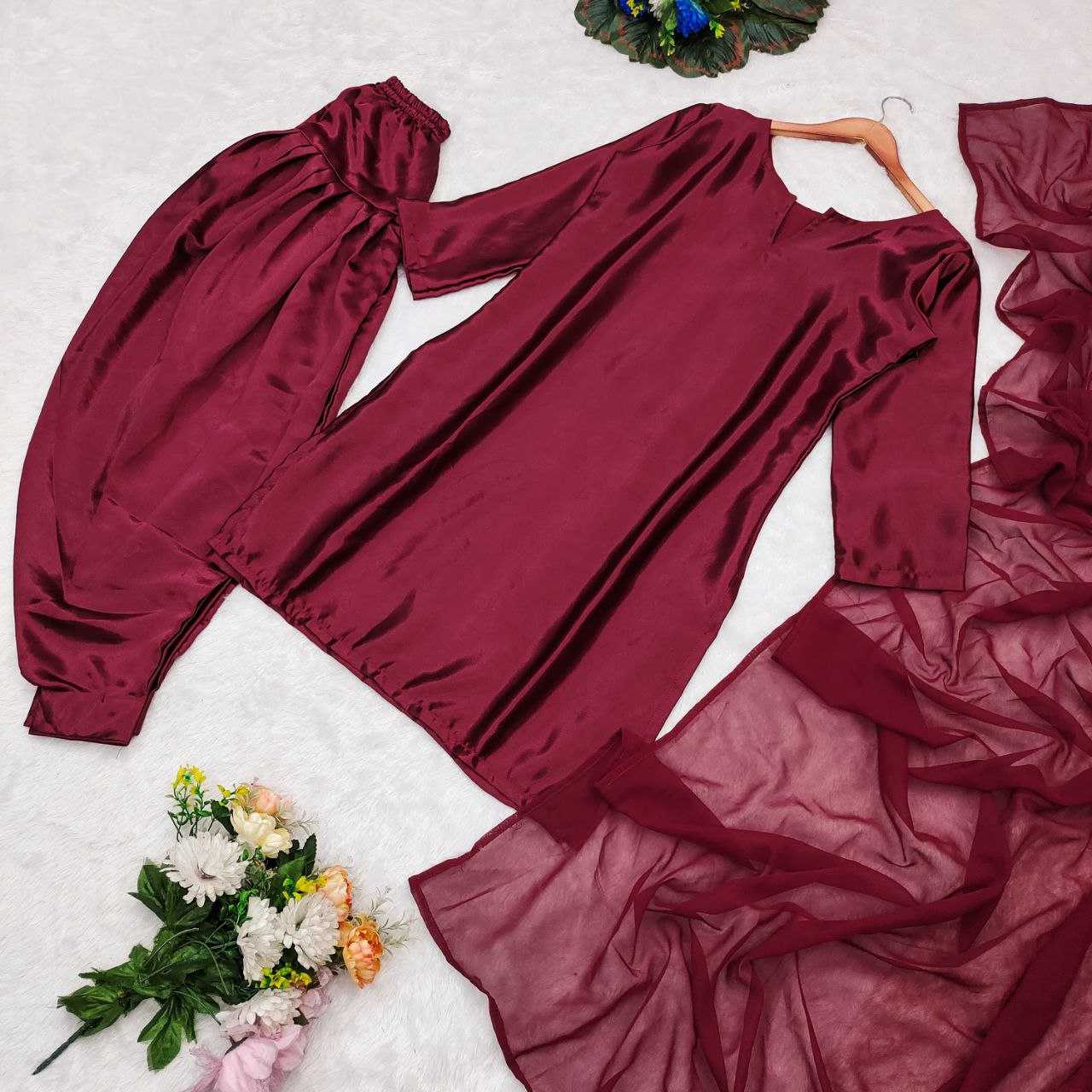 Ynf Satin Silk KESH516 9283 Suits & Dresses Wedding Collections Festive Collections Wholesale Ladies Salwar Suits Ladies Silk Suit Party wear suits Manufacturer