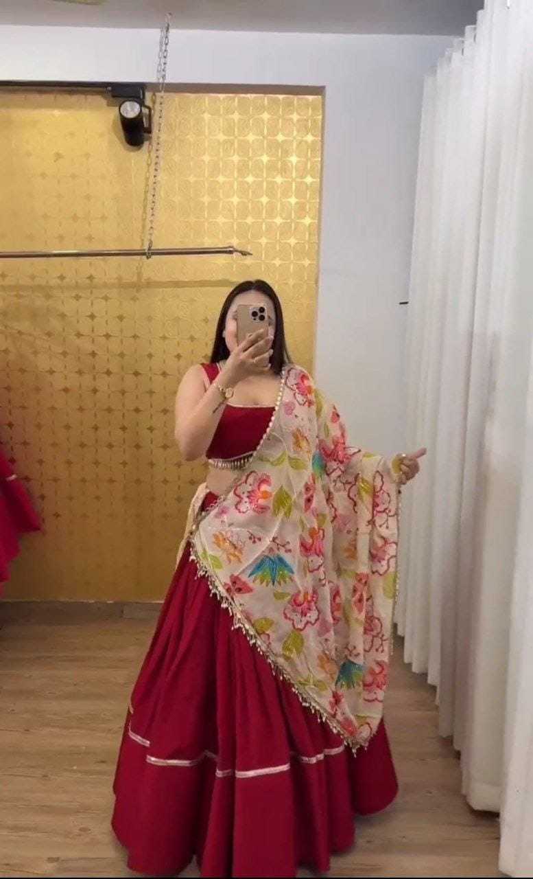Ynf Satin Silk RIN157 NAVRATRI NIGHTS-15 Lehengas Festive Collections Plus Size Collections Wholesale Designer Lehenga Silk Lehenga Navratri Chaniya Choli Manufacturer