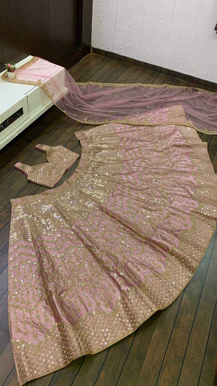 Ynf Satin Silk RIN213 H46 Lehengas Wholesale Silk Lehenga Zari Work Lehenga Lehenga With Cancan Manufacturer