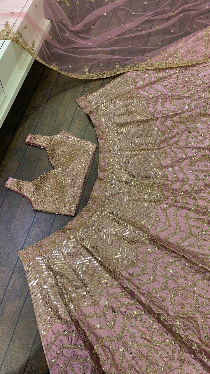 Ynf Satin Silk RIN213 H46 Lehengas Wholesale Silk Lehenga Zari Work Lehenga Lehenga With Cancan Manufacturer