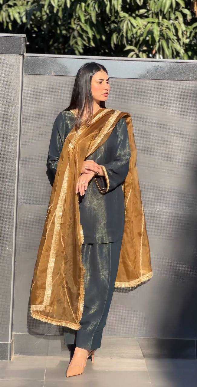 Ynf Shimmer silk KESH159 1350 Suits & Dresses Wholesale Ladies Salwar Suits Ladies Silk Suit Black Salwar Suit Manufacturer