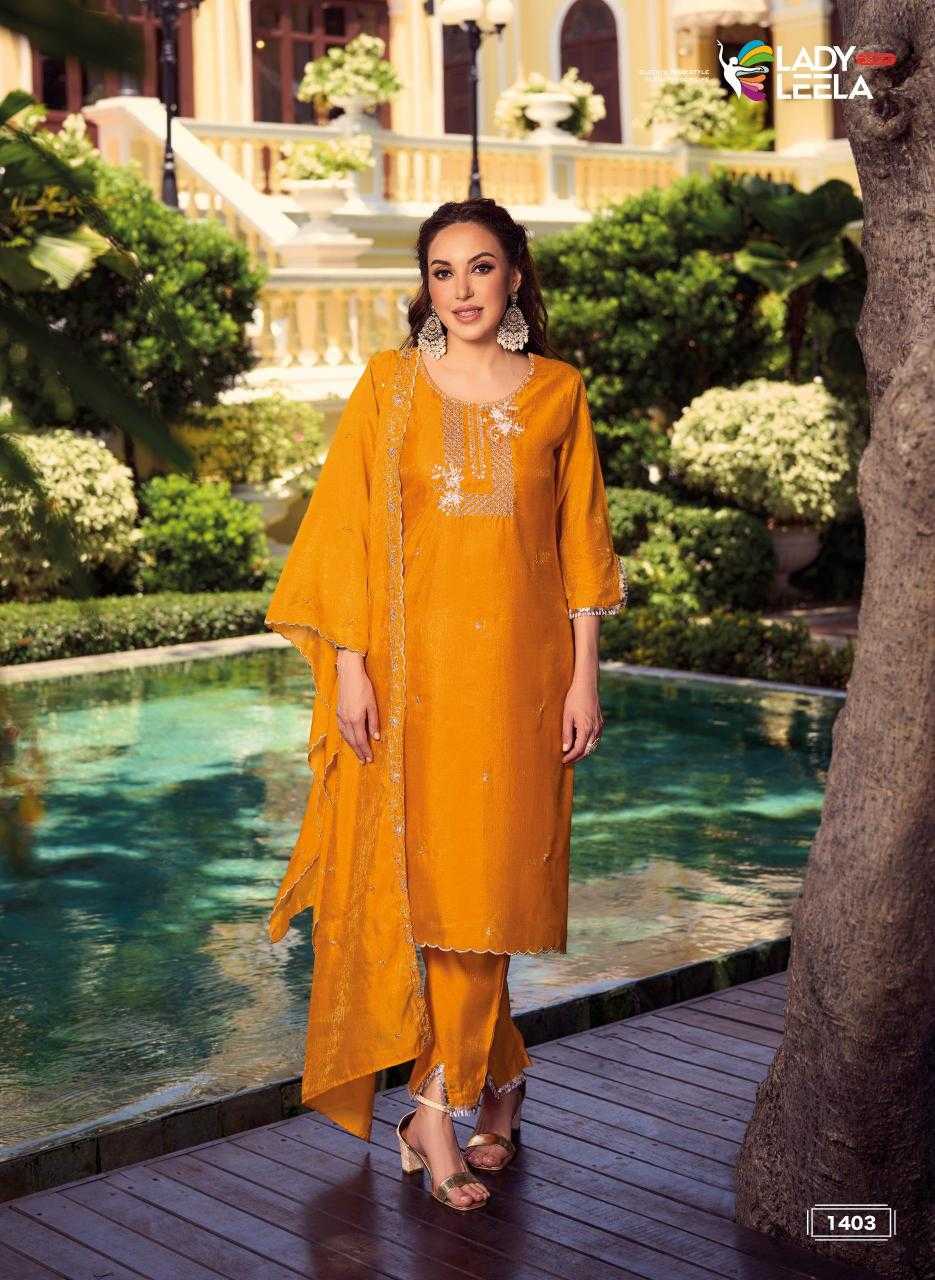 Ynf Shimmer silk RIN190 LADY LEELA-NOOR-2 Setwise Collections Wholesale Dresses & Suits Catalogs Manufacturer