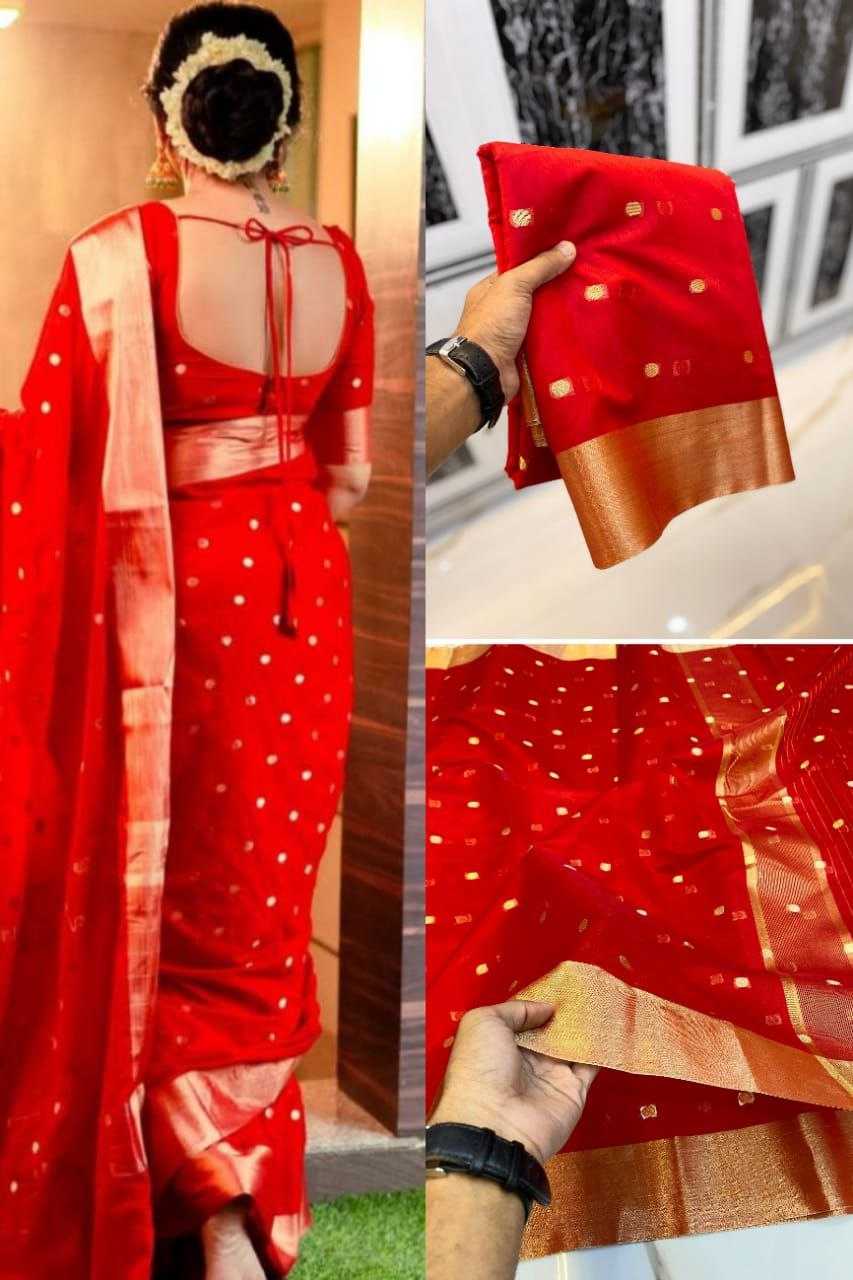 Ynf Silk Cotton KESH525 NAYANTHARA SPECIAL RED Silk Sarees Bollywood Collections Wholesale Cotton Silk Sarees Nayanthara Manufacturer
