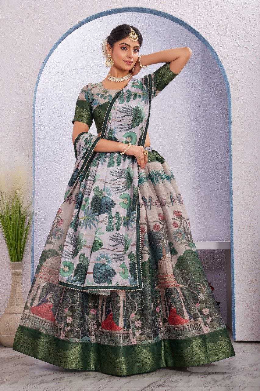 Ynf Silk Cotton KESH554 Dulhan Lehengas Wholesale Printed Lehenga Designer Lehenga Choli Manufacturer