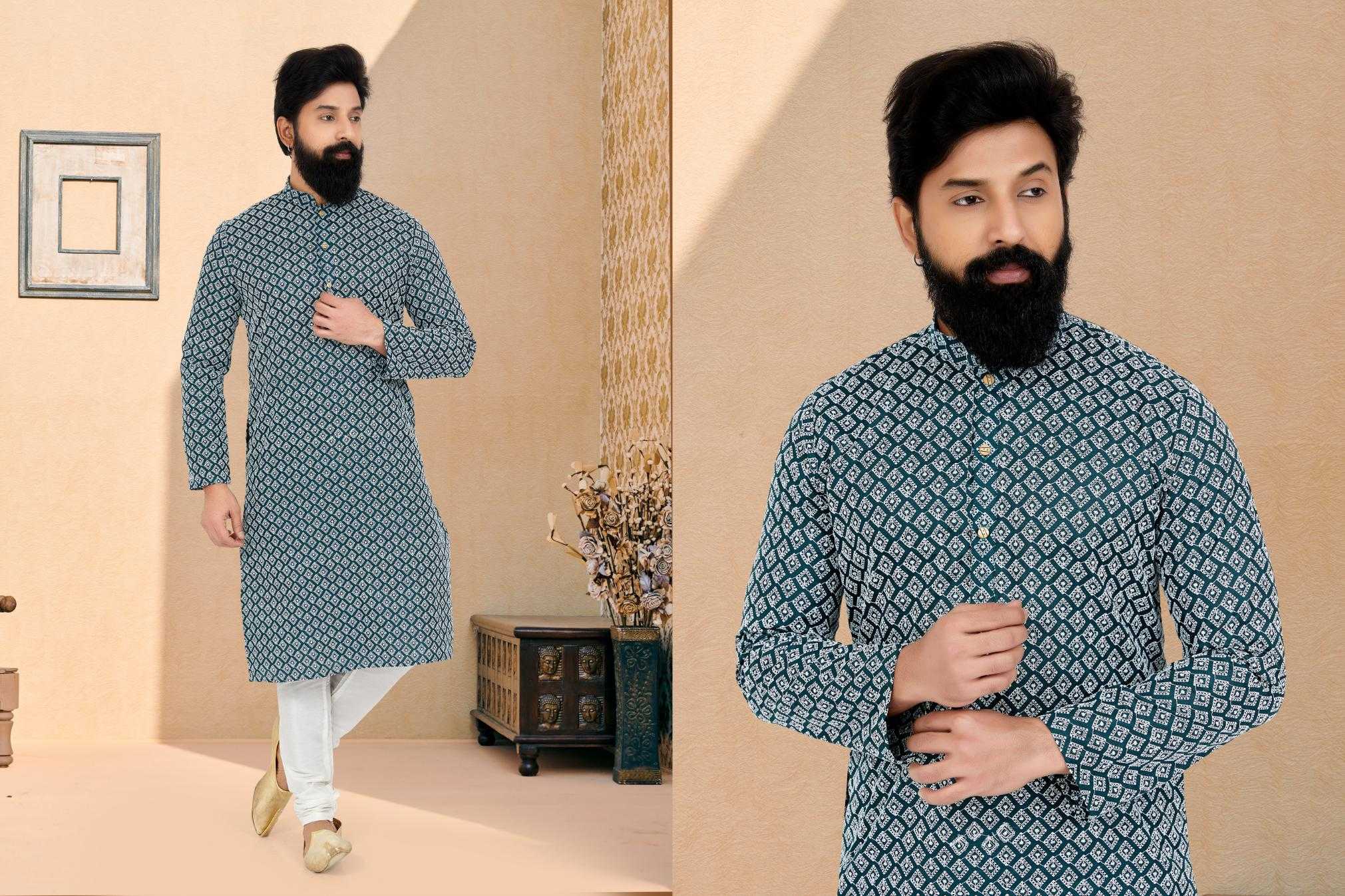Ynf Silk Cotton RIN223 3065A Mens Wear Wholesale Mens Kurtas Mens Kurta Pyjama Men Wedding kurta Manufacturer