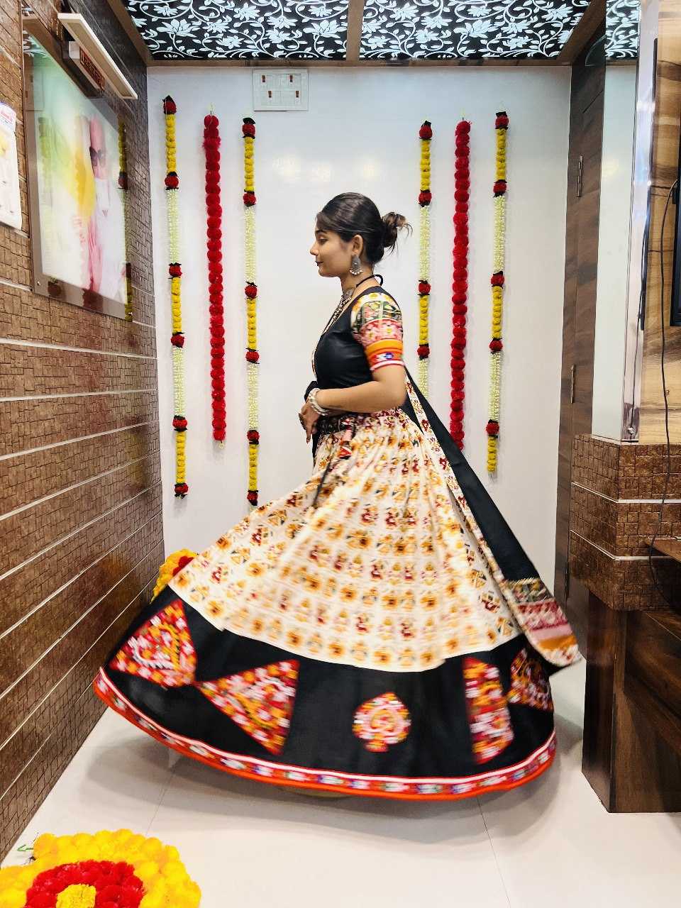 Ynf Silk Cotton RIN227 7038 Lehengas Festive Collections Wholesale Chaniya Choli Navratri Chaniya Choli Manufacturer
