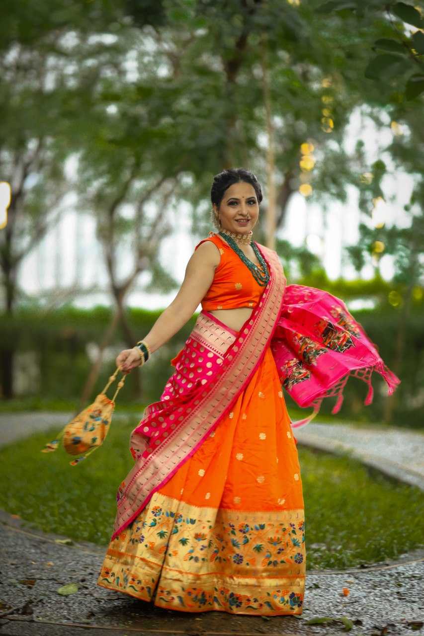 Ynf Silk KESH134 2015 Lehengas Festive Collections Wholesale Silk Lehenga Paithani Lehenga Navratri Chaniya Choli Manufacturer