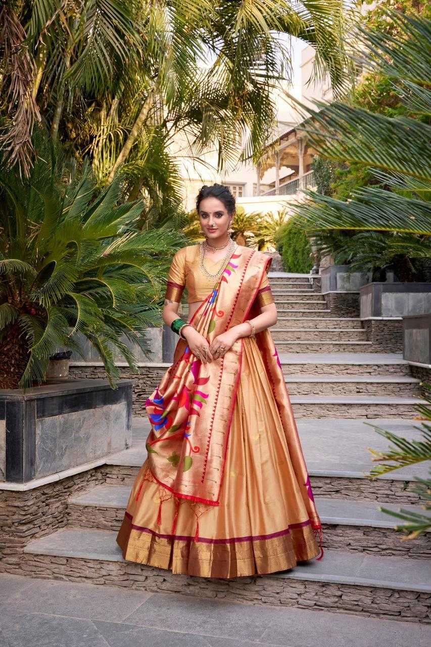 Ynf Silk KESH134 2017 Lehengas Festive Collections Wholesale Silk Lehenga Paithani Lehenga Navratri Chaniya Choli Manufacturer