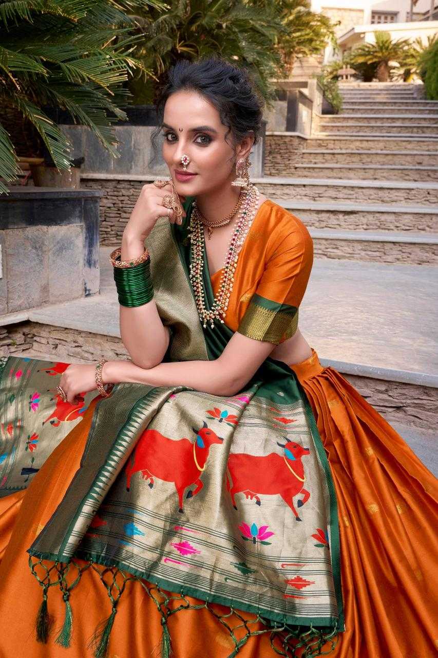 Ynf Silk KESH134 2017 Lehengas Festive Collections Wholesale Silk Lehenga Paithani Lehenga Navratri Chaniya Choli Manufacturer