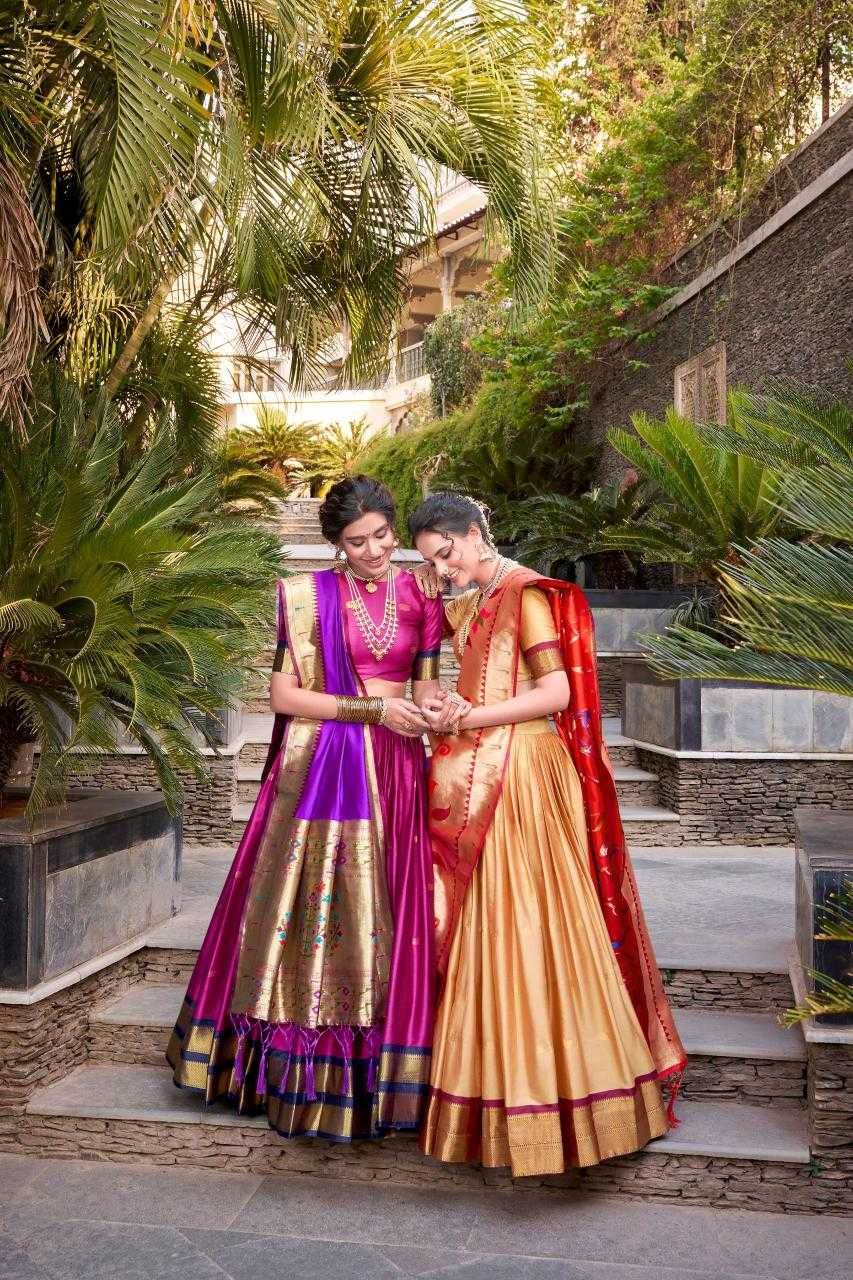 Ynf Silk KESH134 2017 Lehengas Festive Collections Wholesale Silk Lehenga Paithani Lehenga Navratri Chaniya Choli Manufacturer