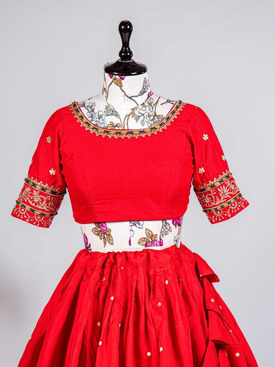 Ynf Silk KESH134 2035 Lehengas Wholesale Silk Lehenga Paithani Lehenga Red Lehenga Manufacturer