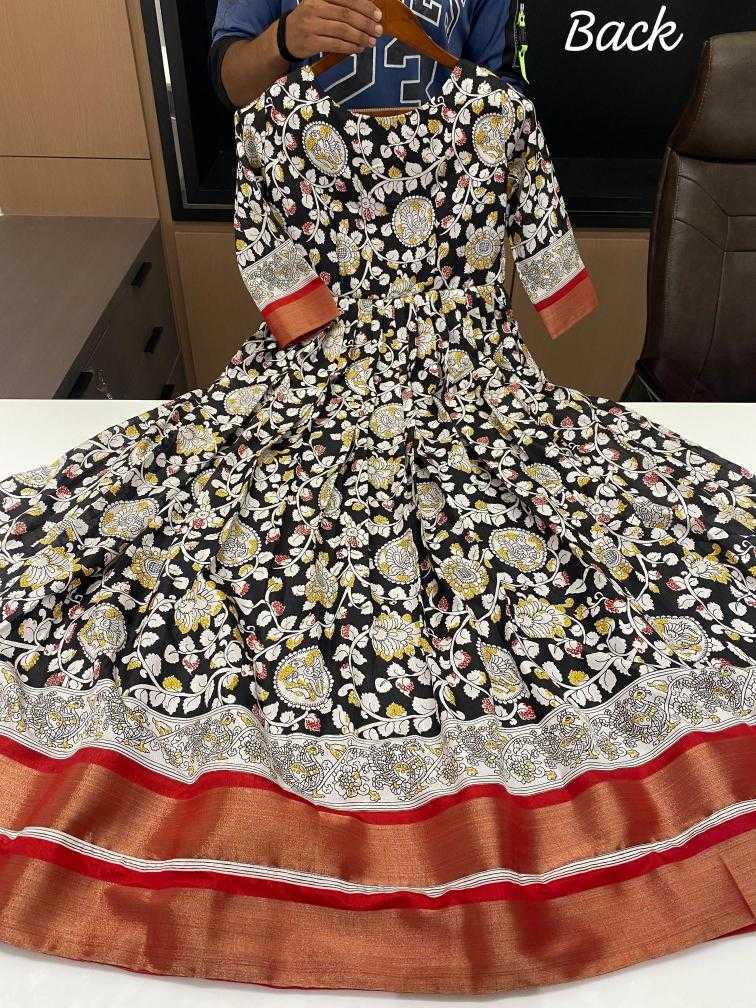 Ynf Silk KESH249 55 Gowns Plus Size Collections Wholesale Printed Gowns Designer Gowns Silk Gowns Manufacturer
