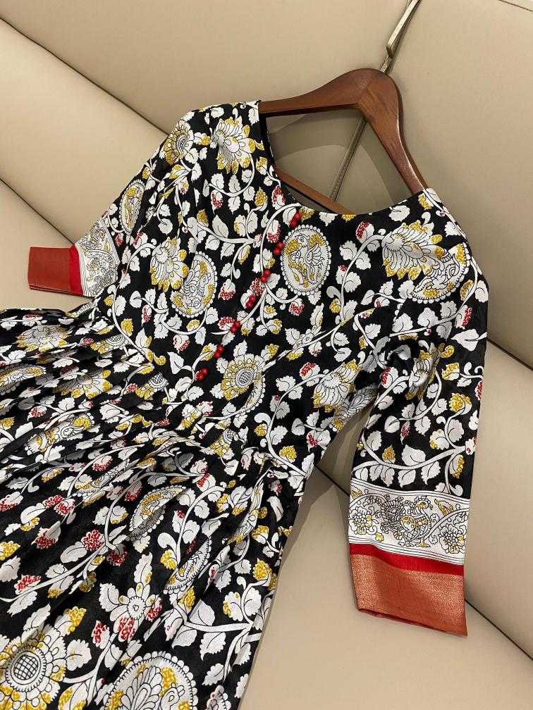 Ynf Silk KESH249 55 Gowns Plus Size Collections Wholesale Printed Gowns Designer Gowns Silk Gowns Manufacturer
