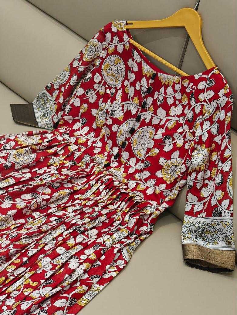 Ynf Silk KESH249 55 Gowns Plus Size Collections Wholesale Printed Gowns Designer Gowns Silk Gowns Manufacturer