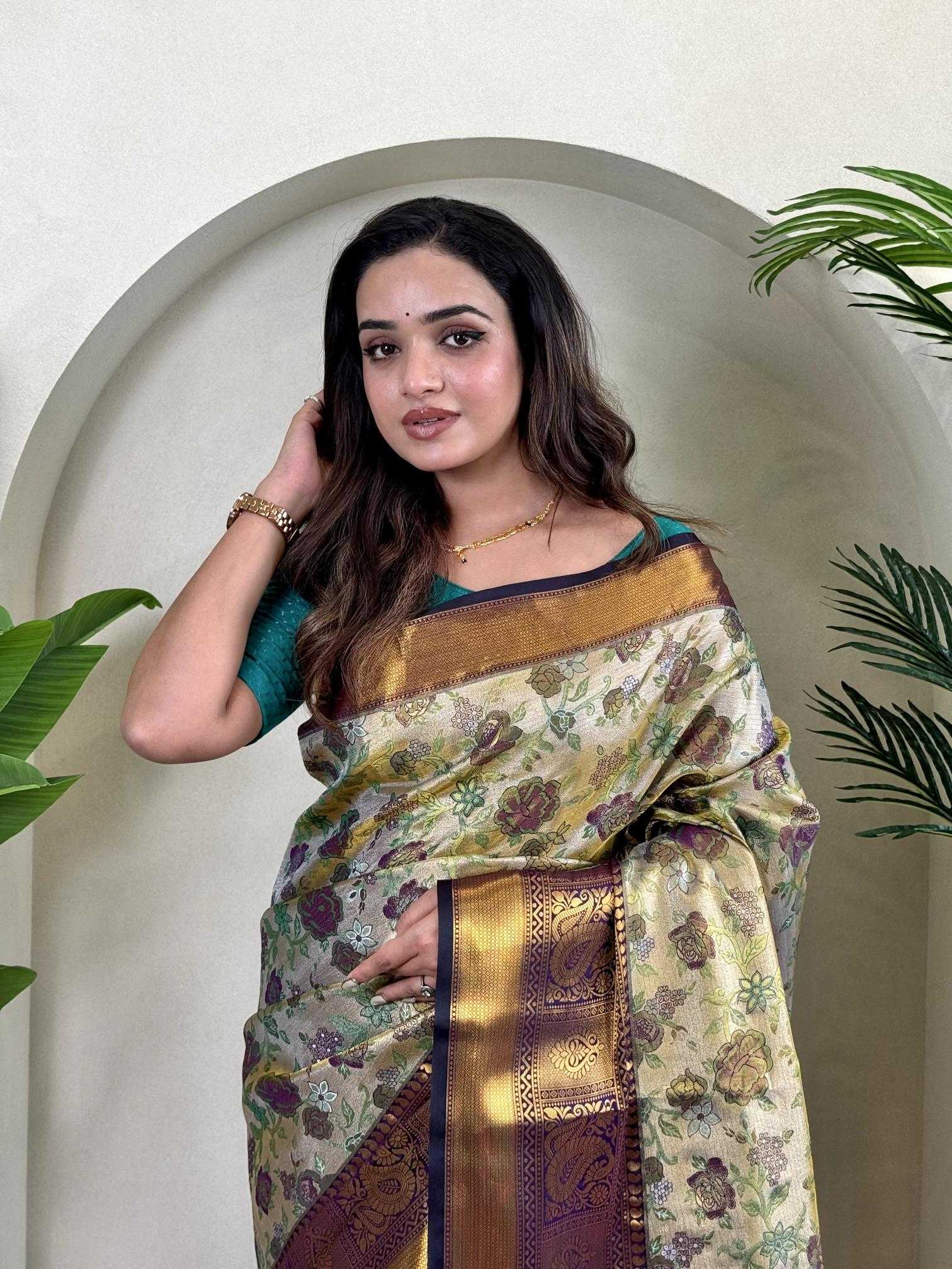 Ynf Silk KESH249 Sujata Silk Sarees Wholesale Zari Border Silk Sarees Silk Sarees For Weddings Kanchipuram Silk Sarees Manufacturer