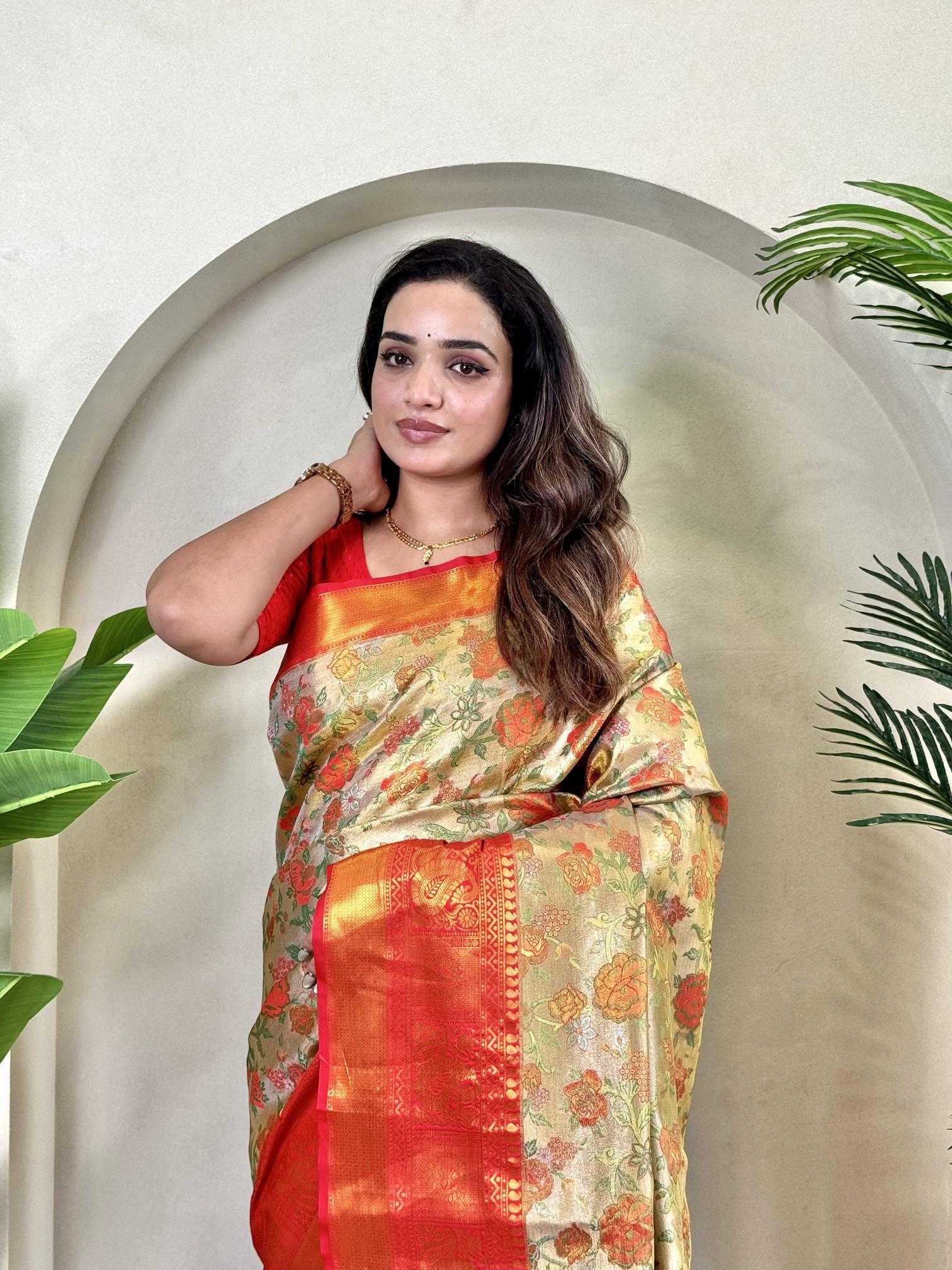 Ynf Silk KESH249 Sujata Silk Sarees Wholesale Zari Border Silk Sarees Silk Sarees For Weddings Kanchipuram Silk Sarees Manufacturer