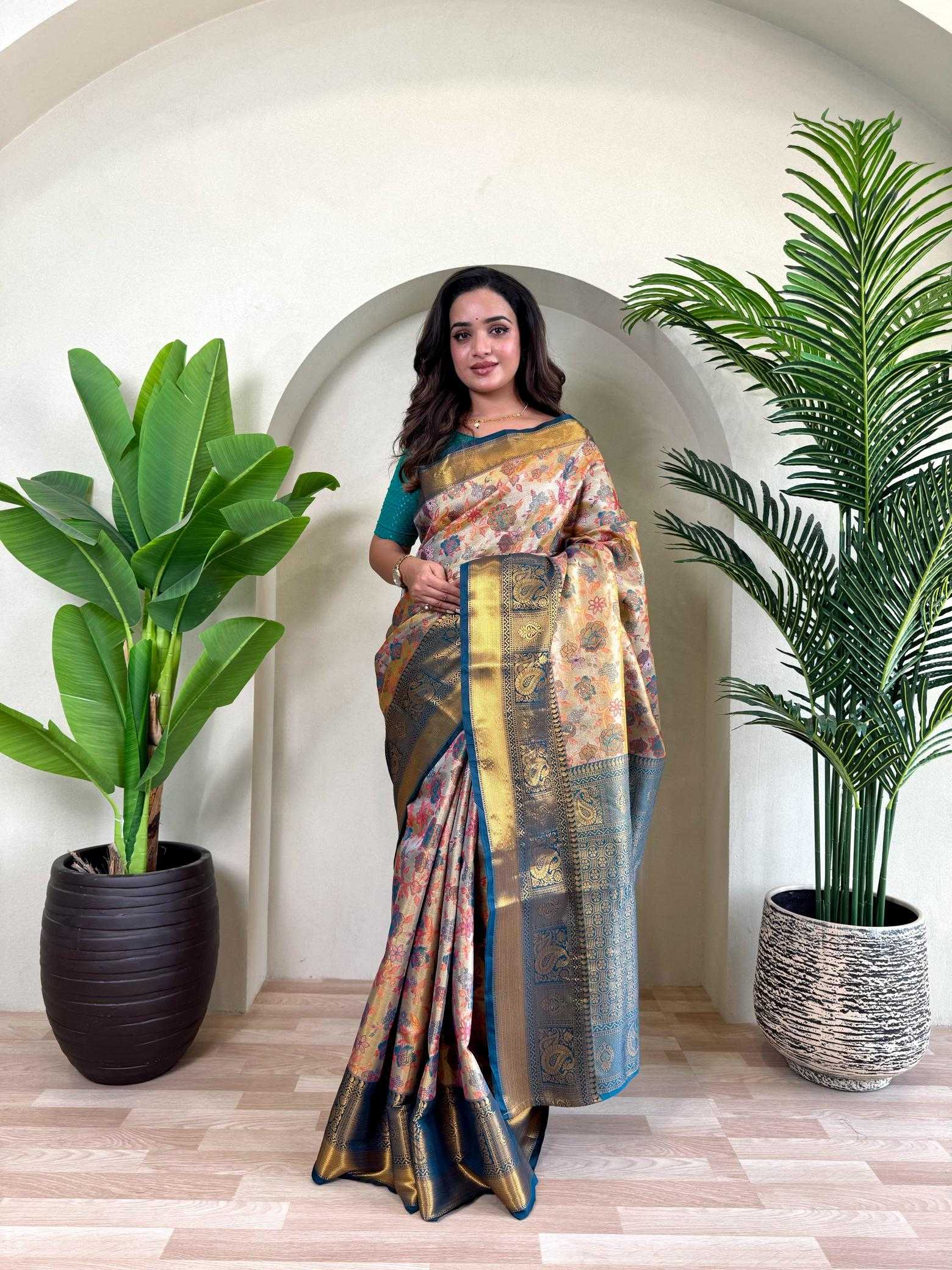 Ynf Silk KESH249 Sujata Silk Sarees Wholesale Zari Border Silk Sarees Silk Sarees For Weddings Kanchipuram Silk Sarees Manufacturer
