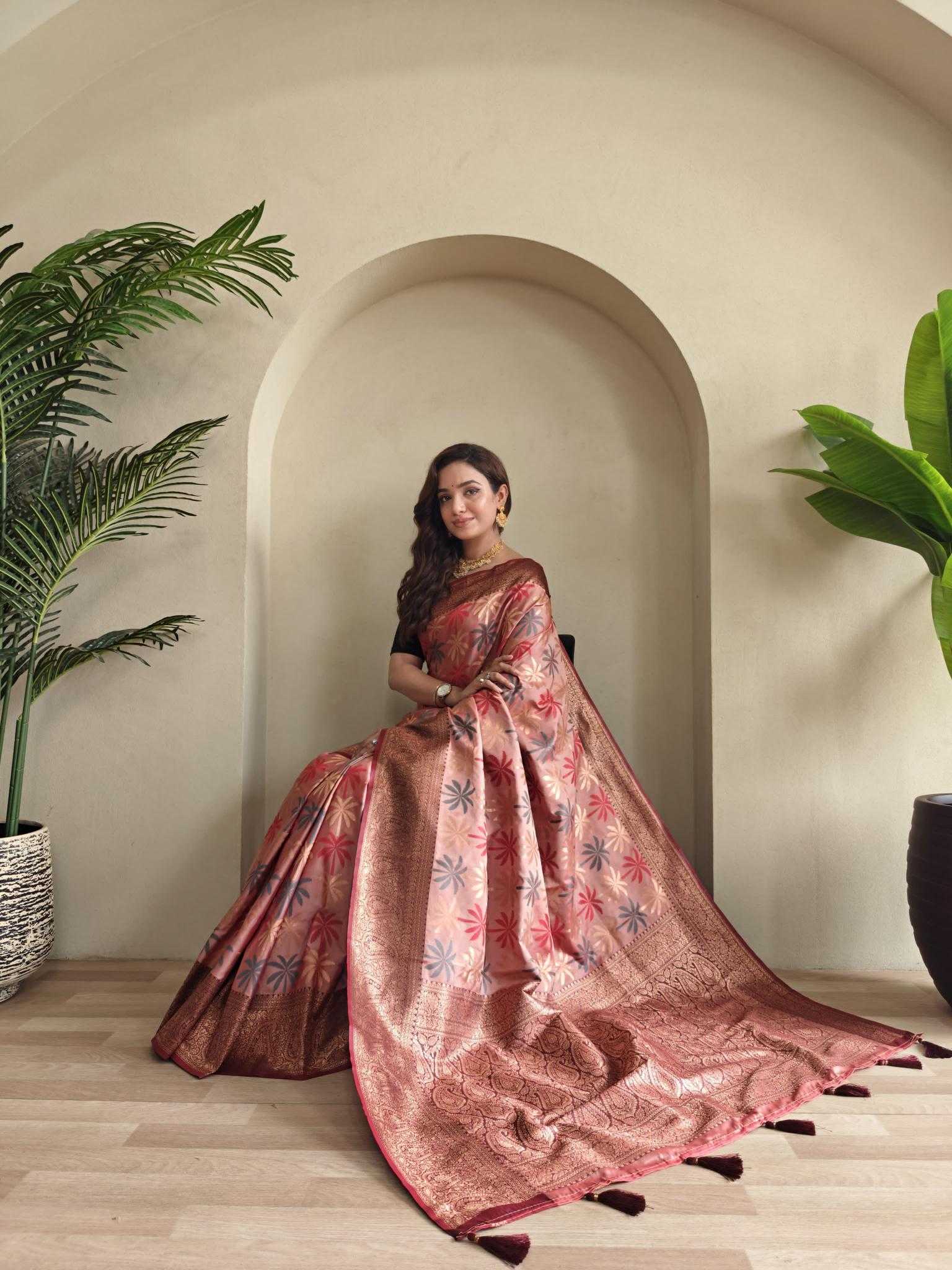 Ynf Silk KESH249 Sushmita Silk Sarees Wholesale Traditional Silk Sarees Designer Silk Sarees Silk Sarees For Weddings Manufacturer