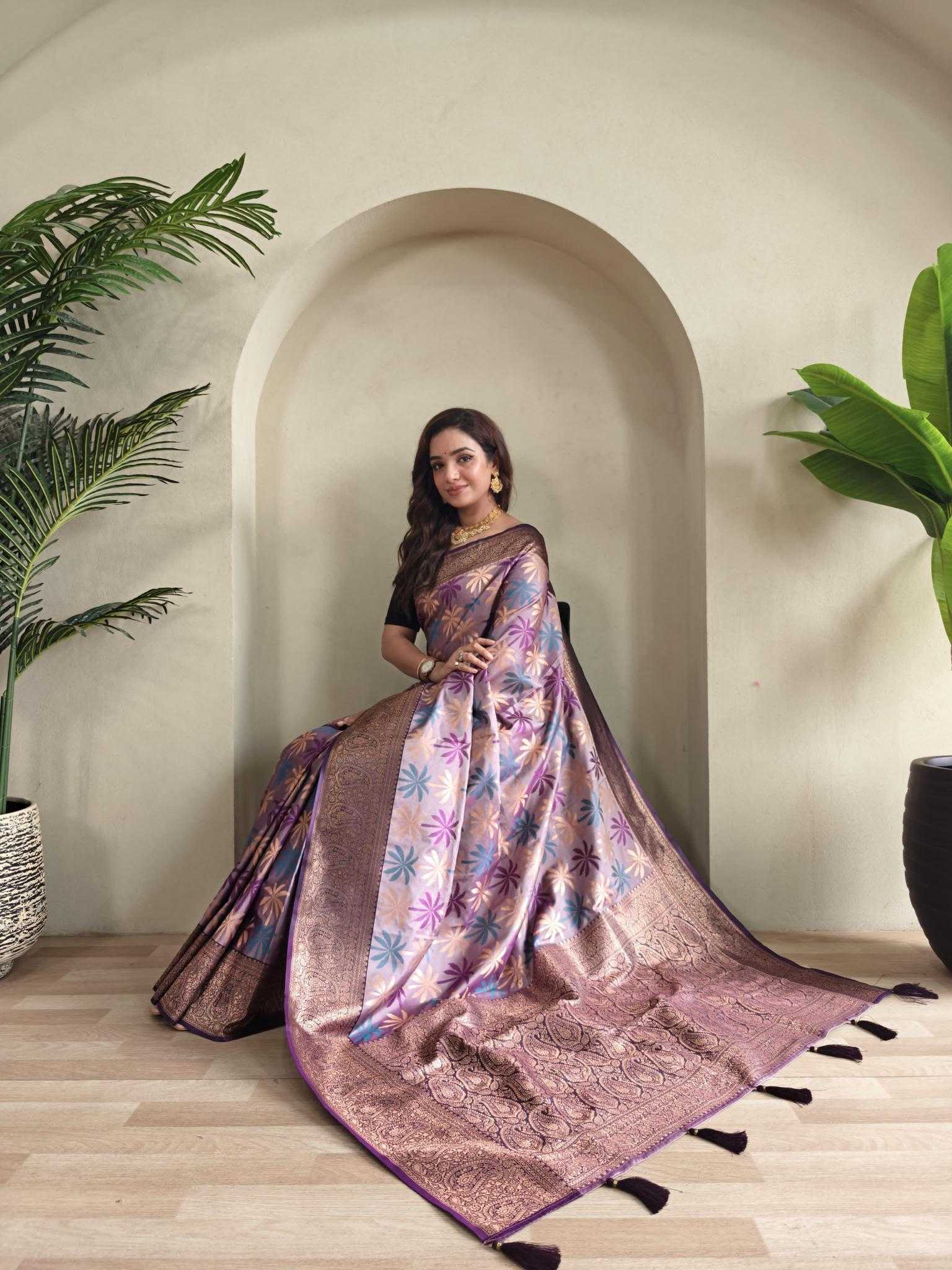Ynf Silk KESH249 Sushmita Silk Sarees Wholesale Traditional Silk Sarees Designer Silk Sarees Silk Sarees For Weddings Manufacturer